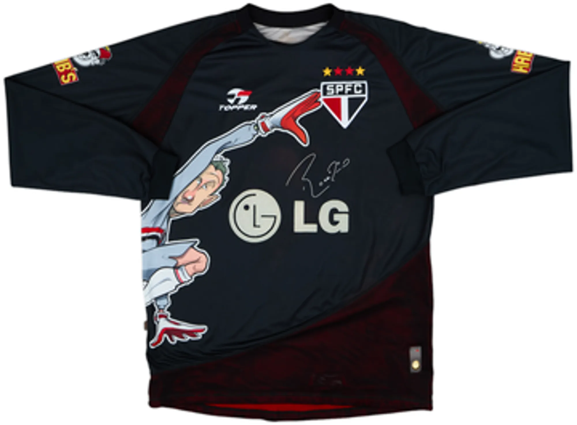 2004 Sao Paulo GK Shirt Rogerio Ceni #1 - 7/10 - (L)