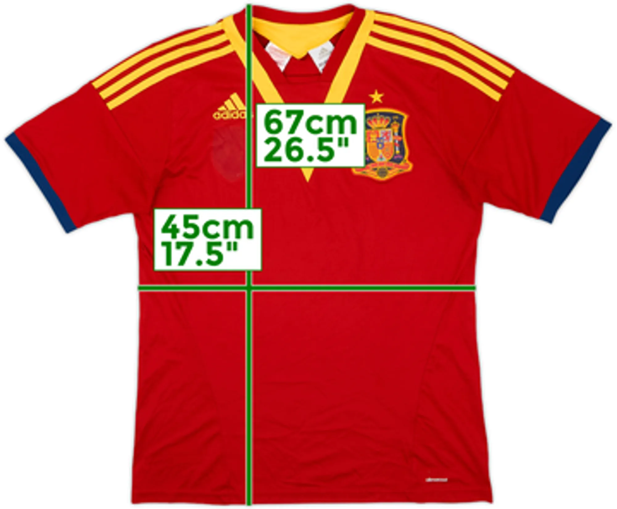 2013 Spain Confederation Cup Home Shirt - 5/10 - (XL.Boys)