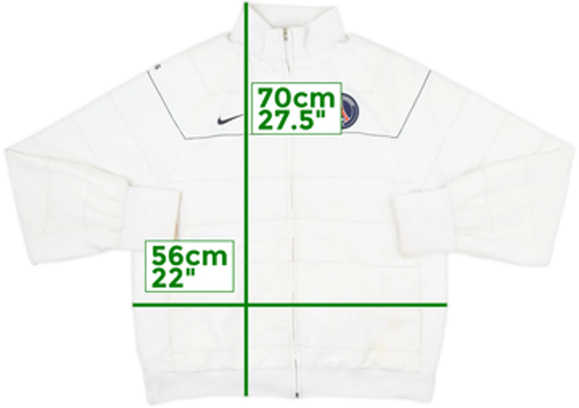 2008-09 Paris Saint-Germain Nike Track Jacket - 8/10 - (M)