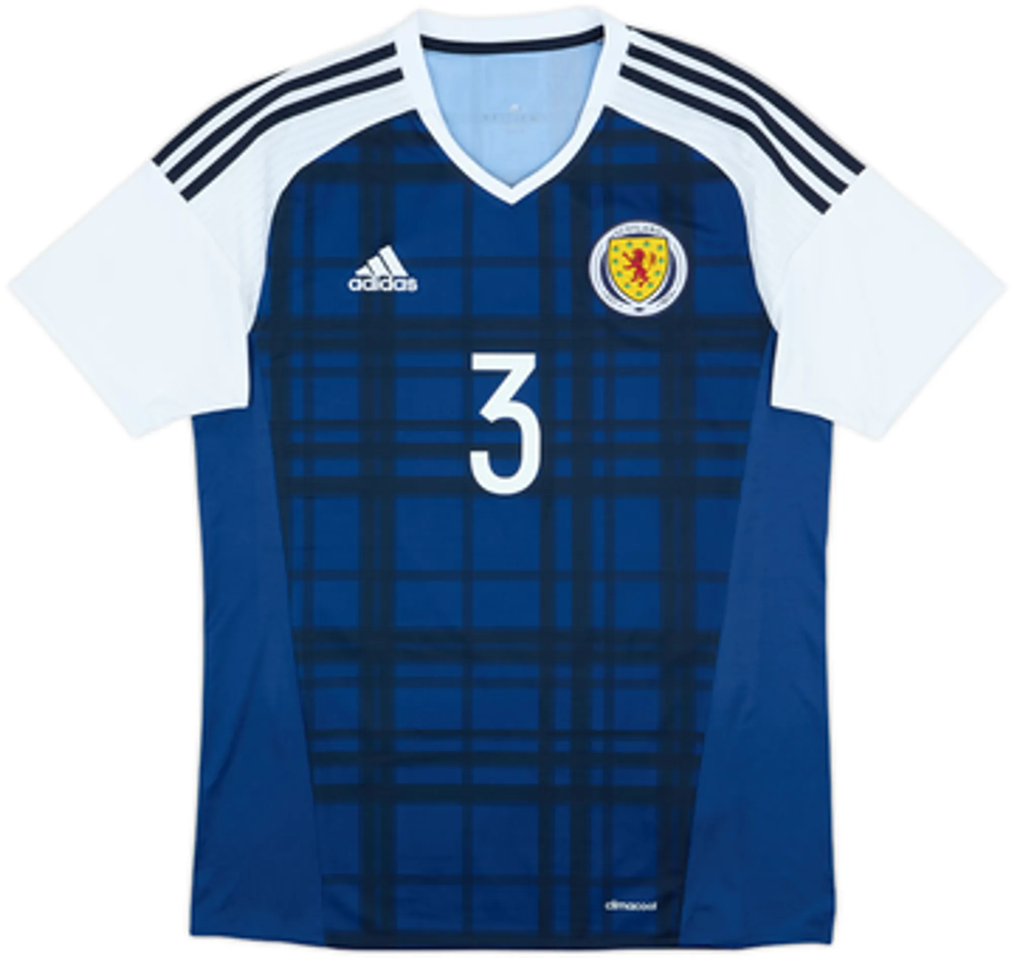 2016-17 Scotland Home Shirt Robertson#3EL