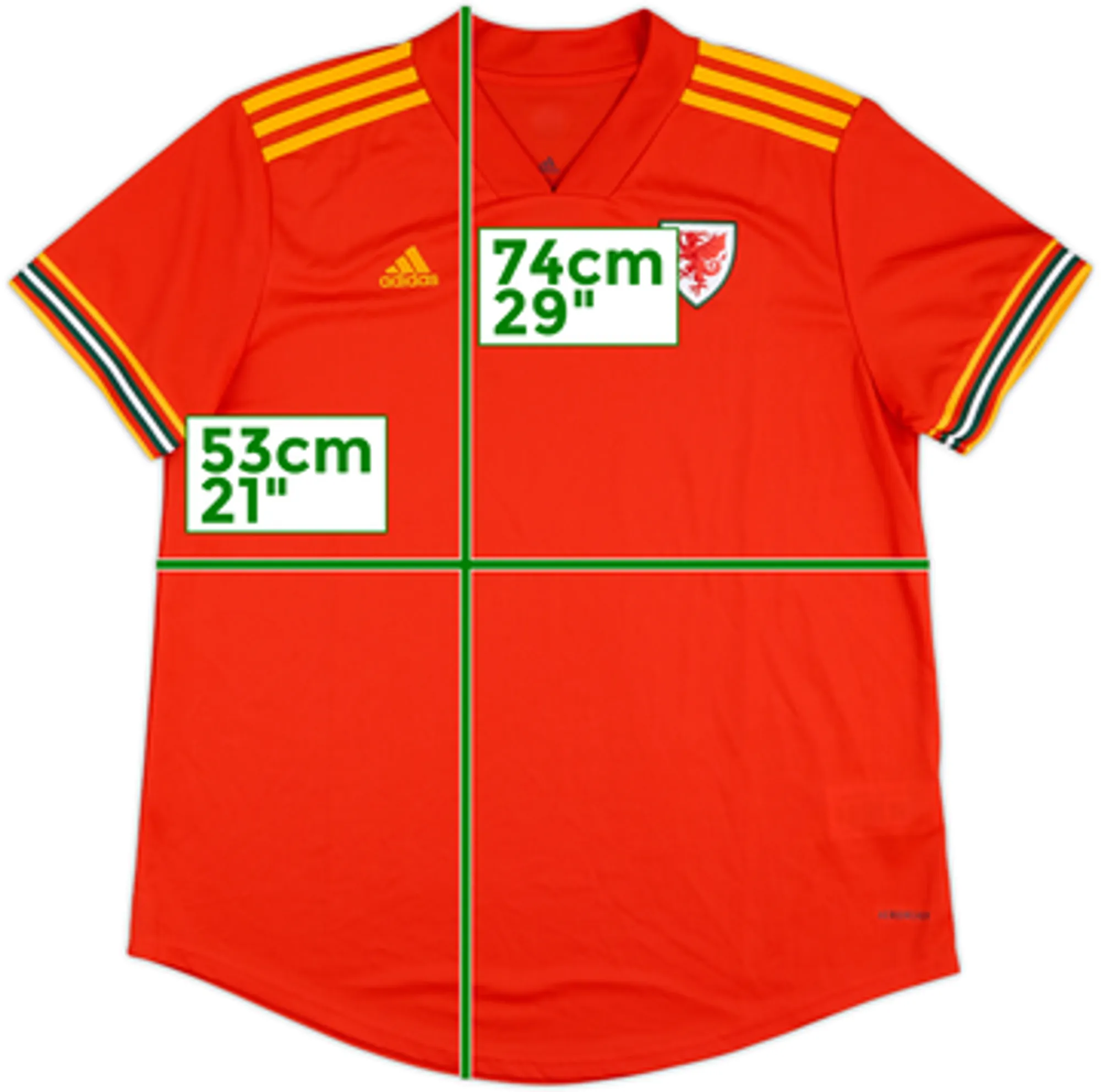 2020-21 Wales Home Shirt - 10/10 - (Women's M)