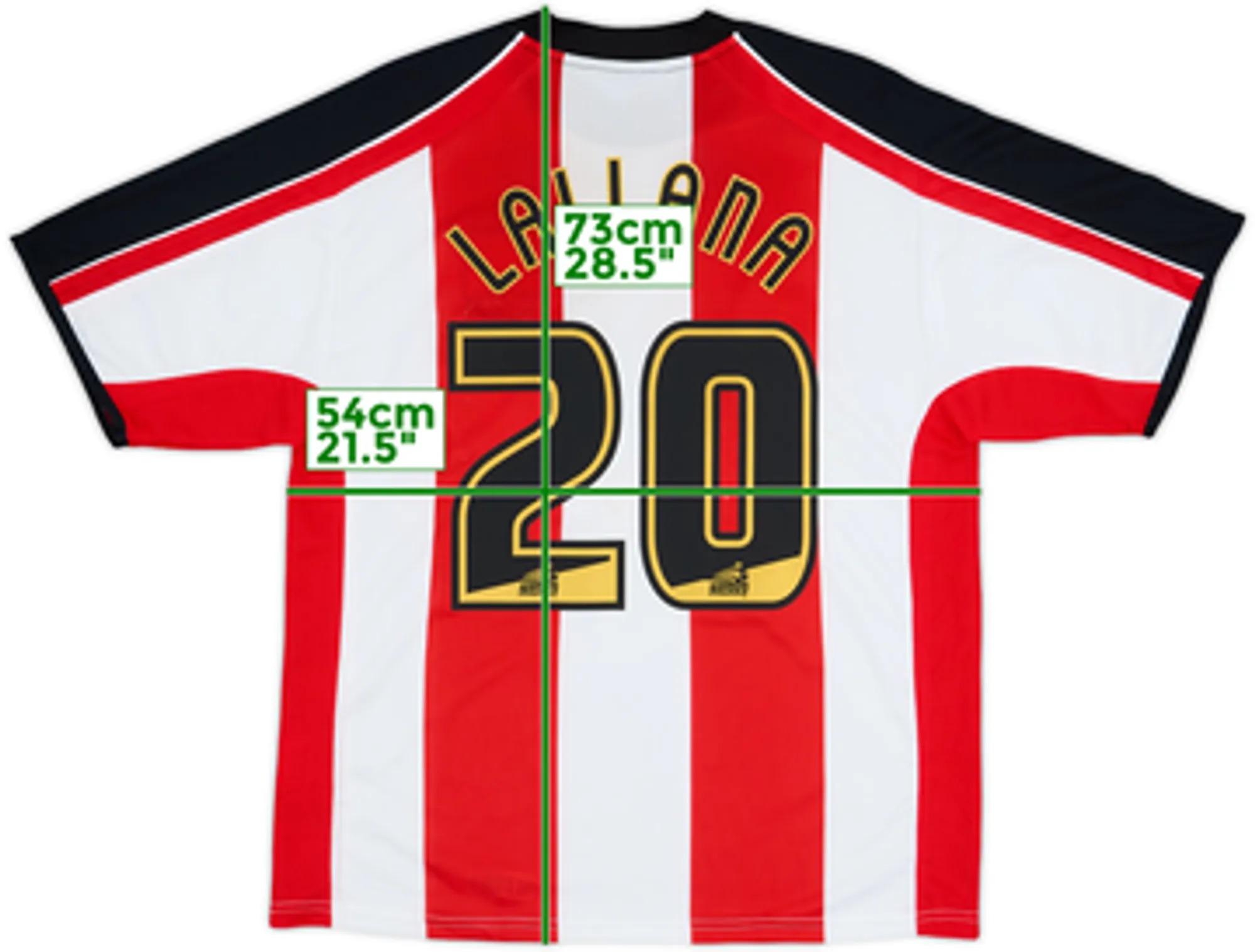 2006-08 Southampton Home Shirt Lallana #20 - 6/10 - (M)