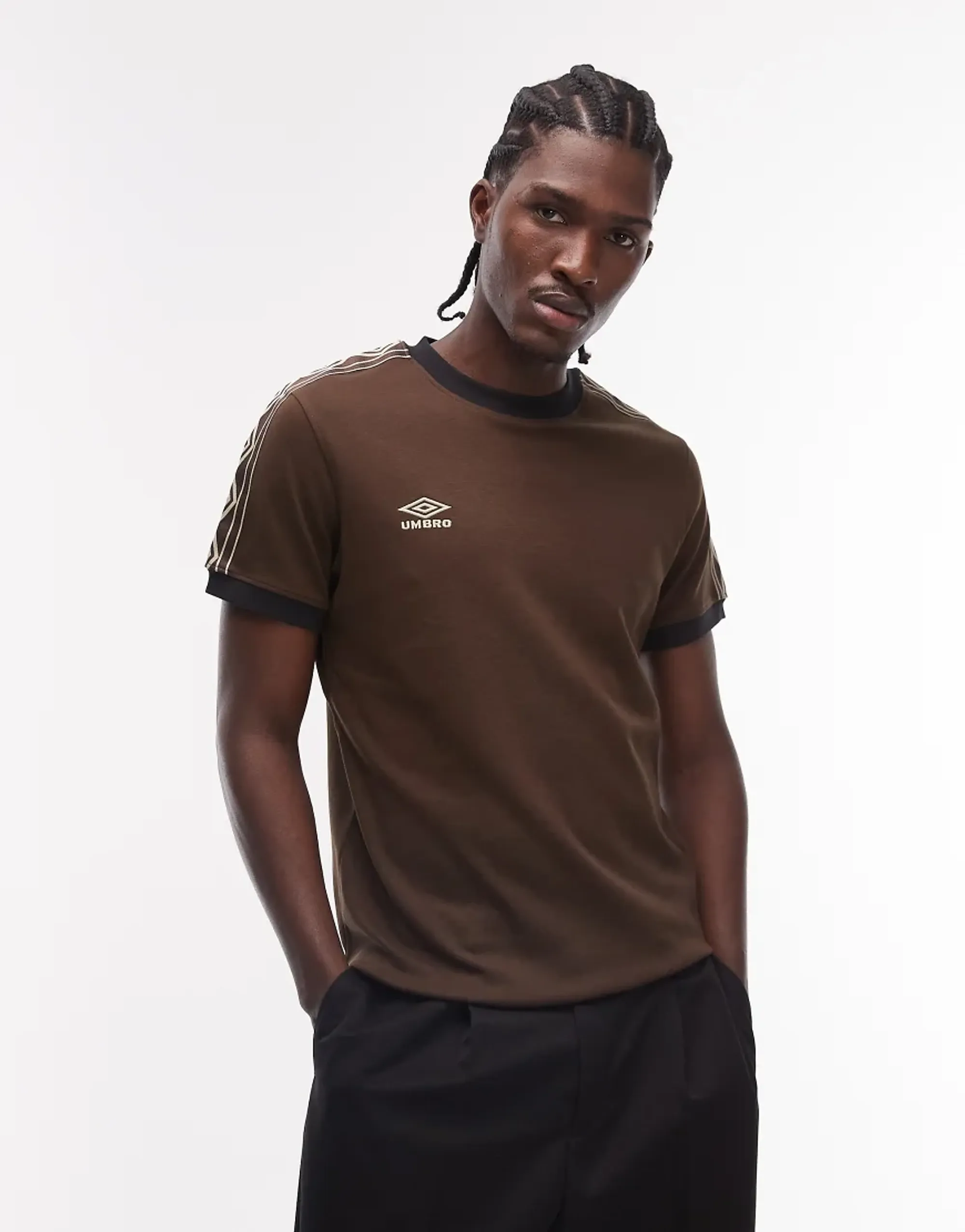 Umbro Taped T-Shirt In White