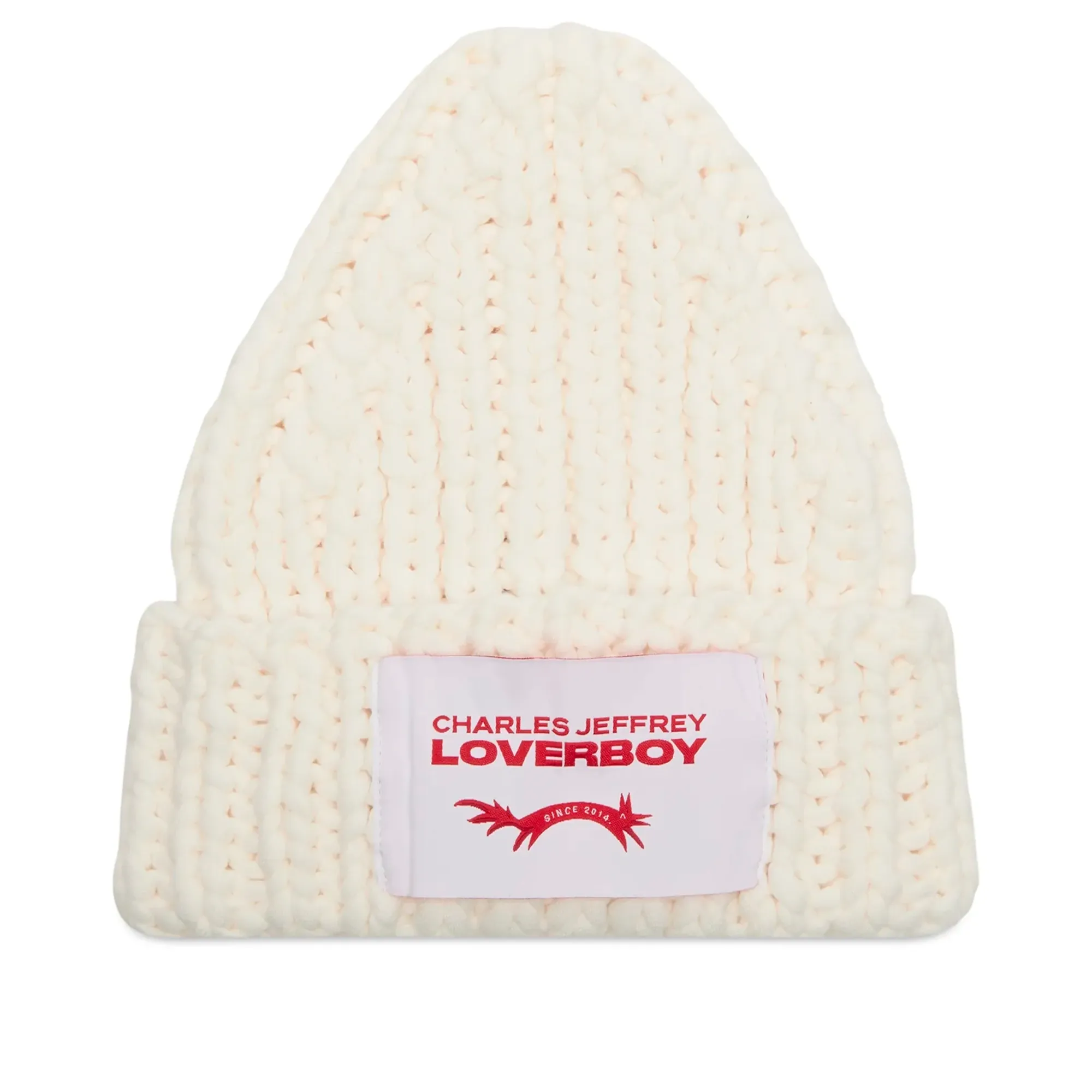 Charles Jeffrey Loverboy Women's Chubby Beanie Ecru