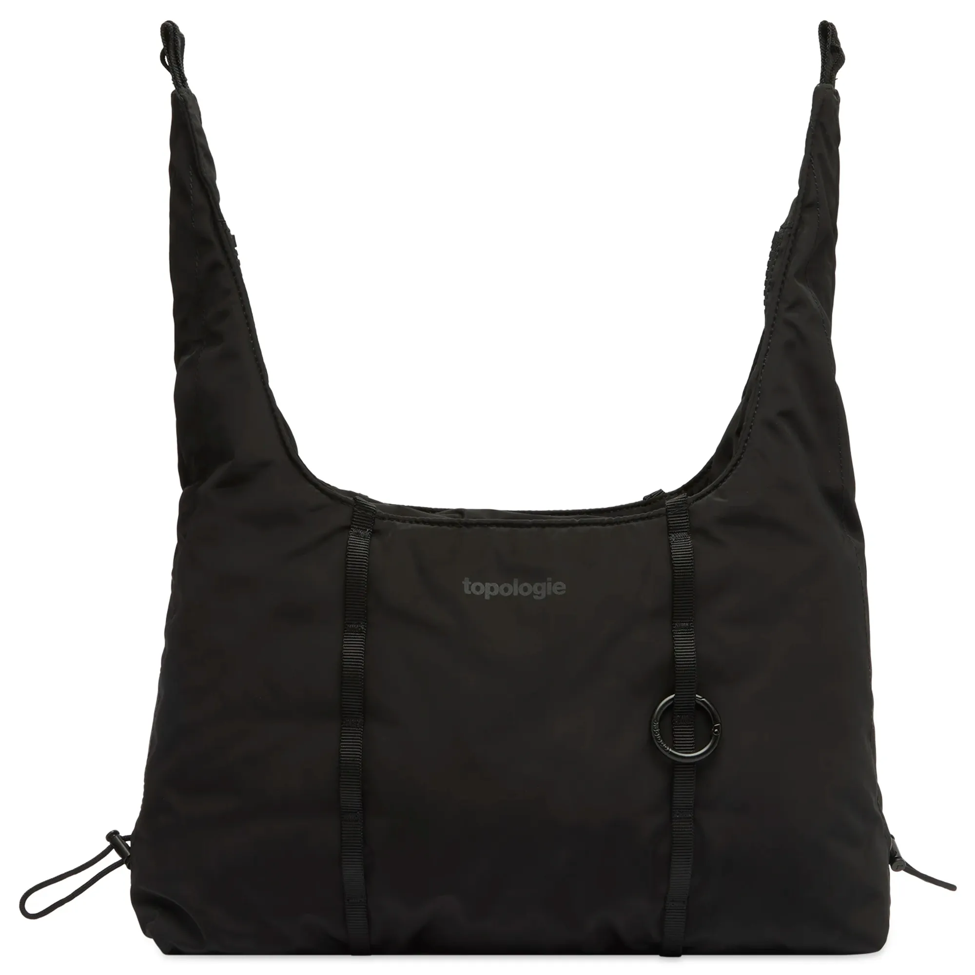 Topologie Cloud Hobo Bag - Small Black Tech Sateen | TP-WBA-CHS