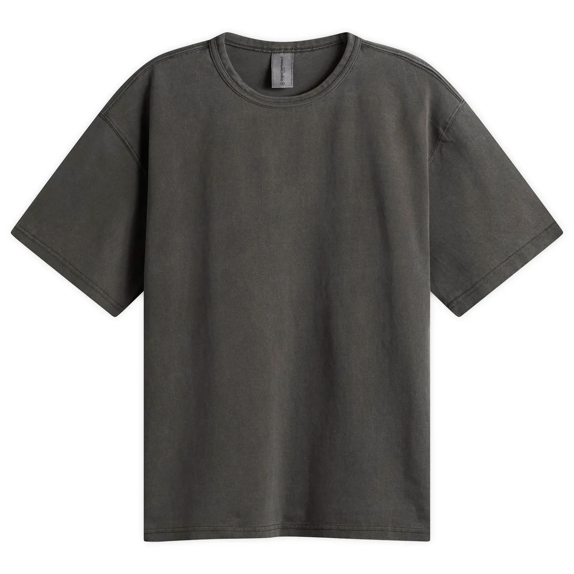 FrizmWORKS Men's OG Pigment Dyed T-Shirt Charcoal