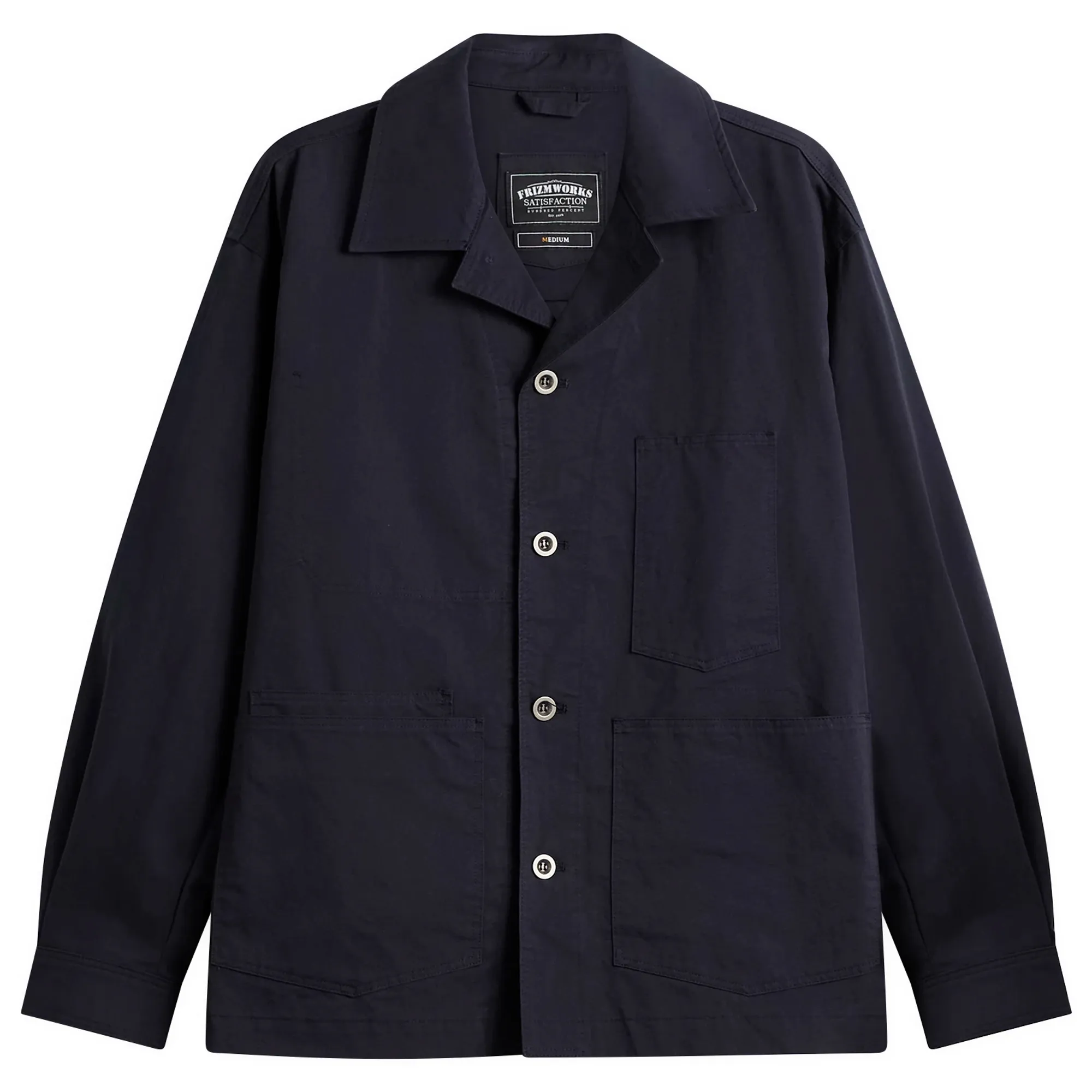 FrizmWORKS Men's Relaxed Coverall Jacket Dark Navy
