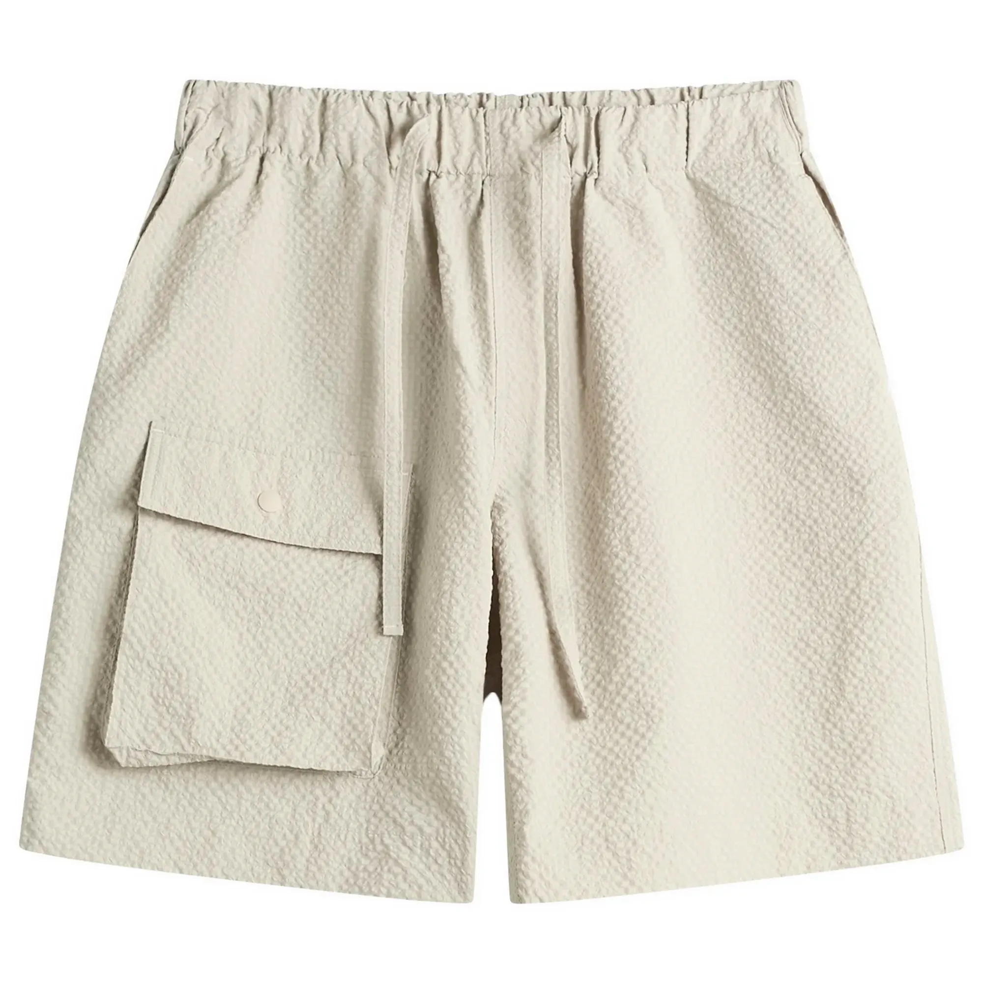 FrizmWORKS Men's Comfortable Banding Shorts Beige