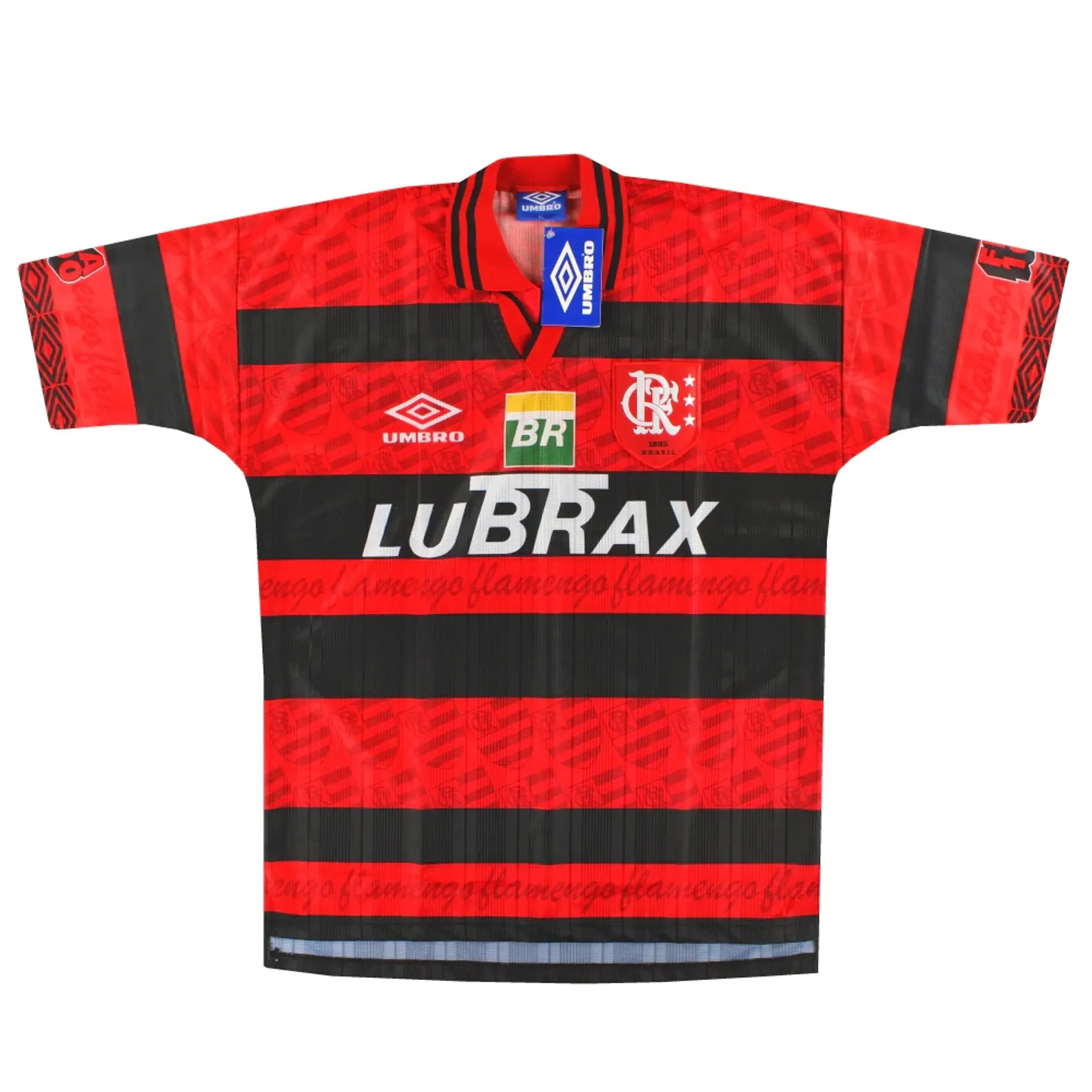 1995-96 Flamengo Umbro Home Shirt *w/tags* XL - Central and South American Clubs / w/tags 