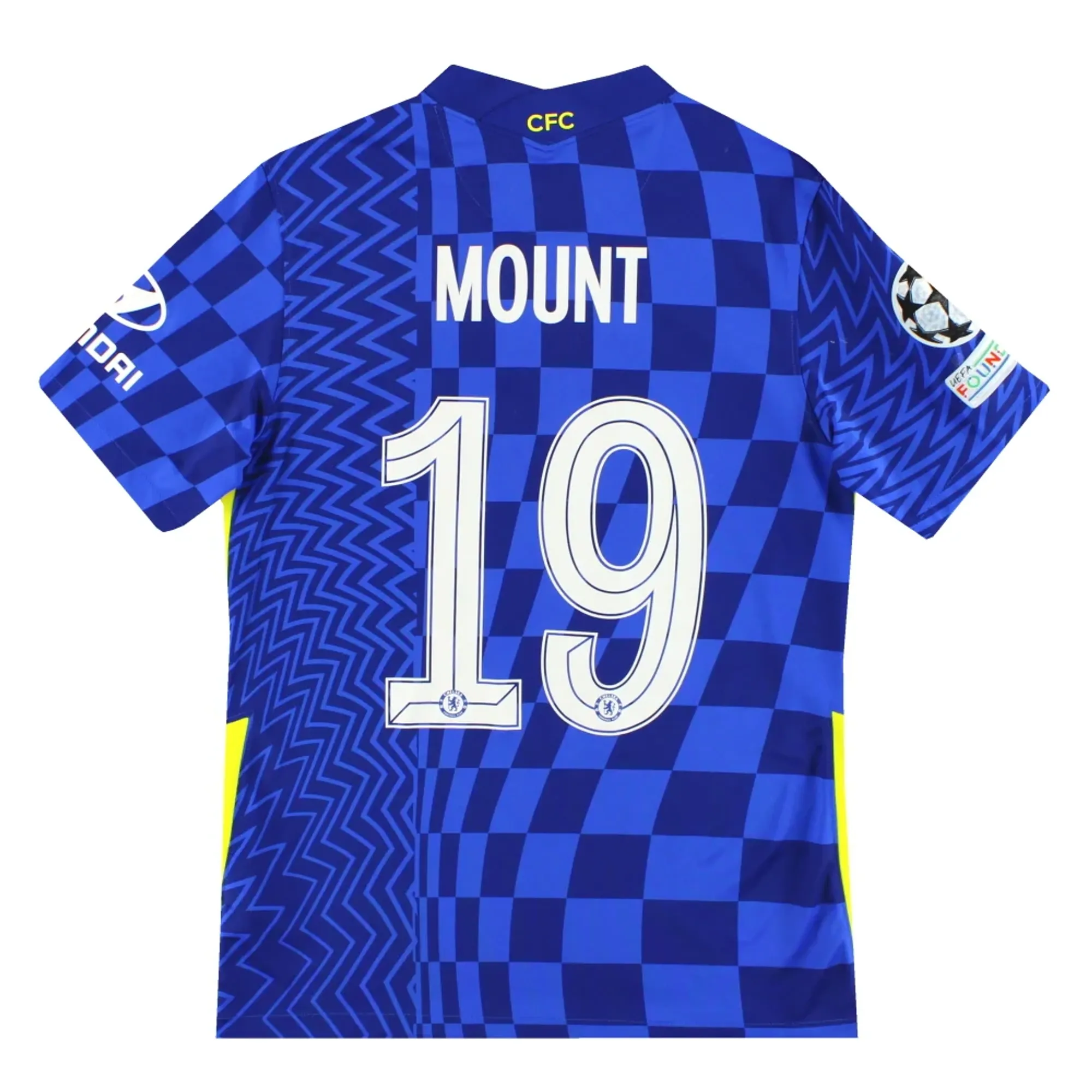 2021-22 Chelsea Nike Home Shirt Mount #19 M - Chelsea / Excellent 