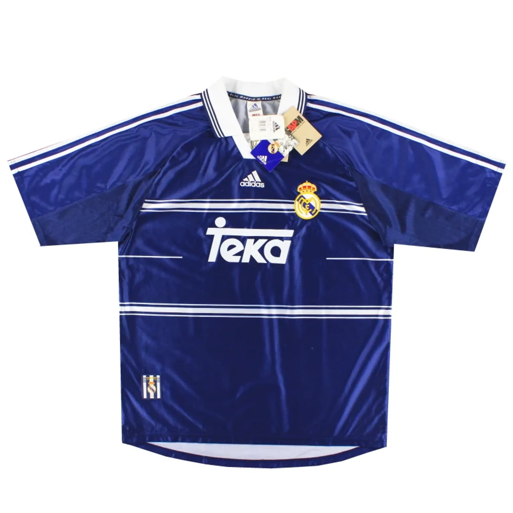 1998-99 Real Madrid adidas Away Shirt *w/tags* L - Real Madrid / w/tags 