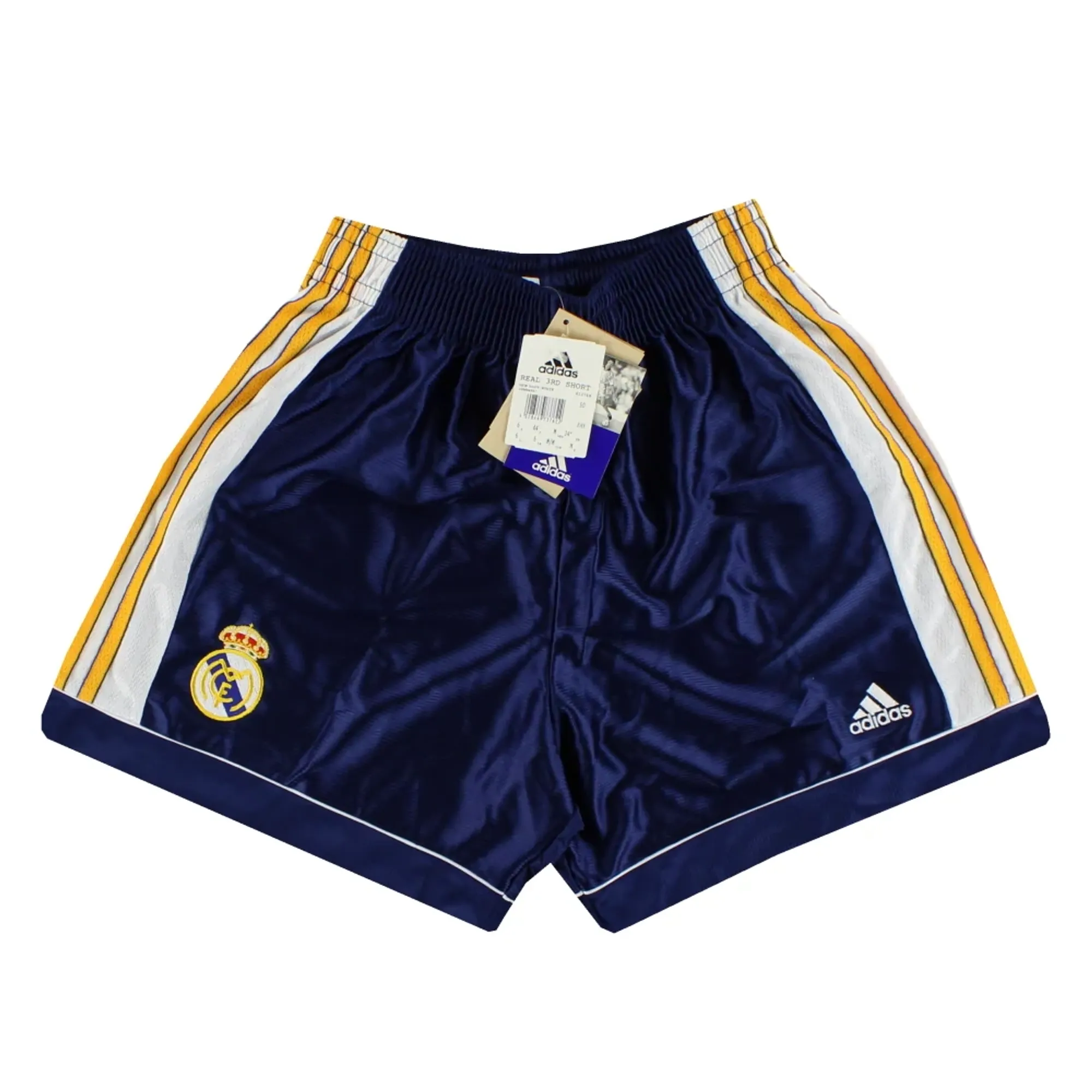 1998-99 Real Madrid adidas Away Shorts *w/tags* M - Real Madrid / w/tags 