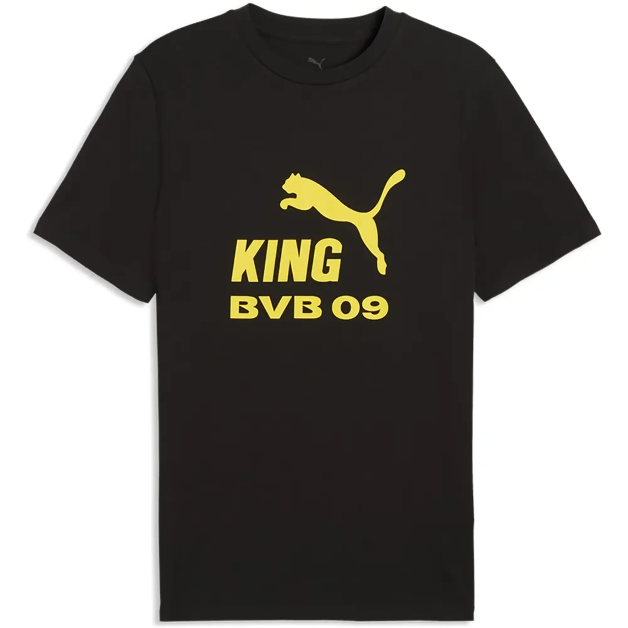 Puma Bvb Borussia Dortmund King Logo Short Sleeve T-shirt