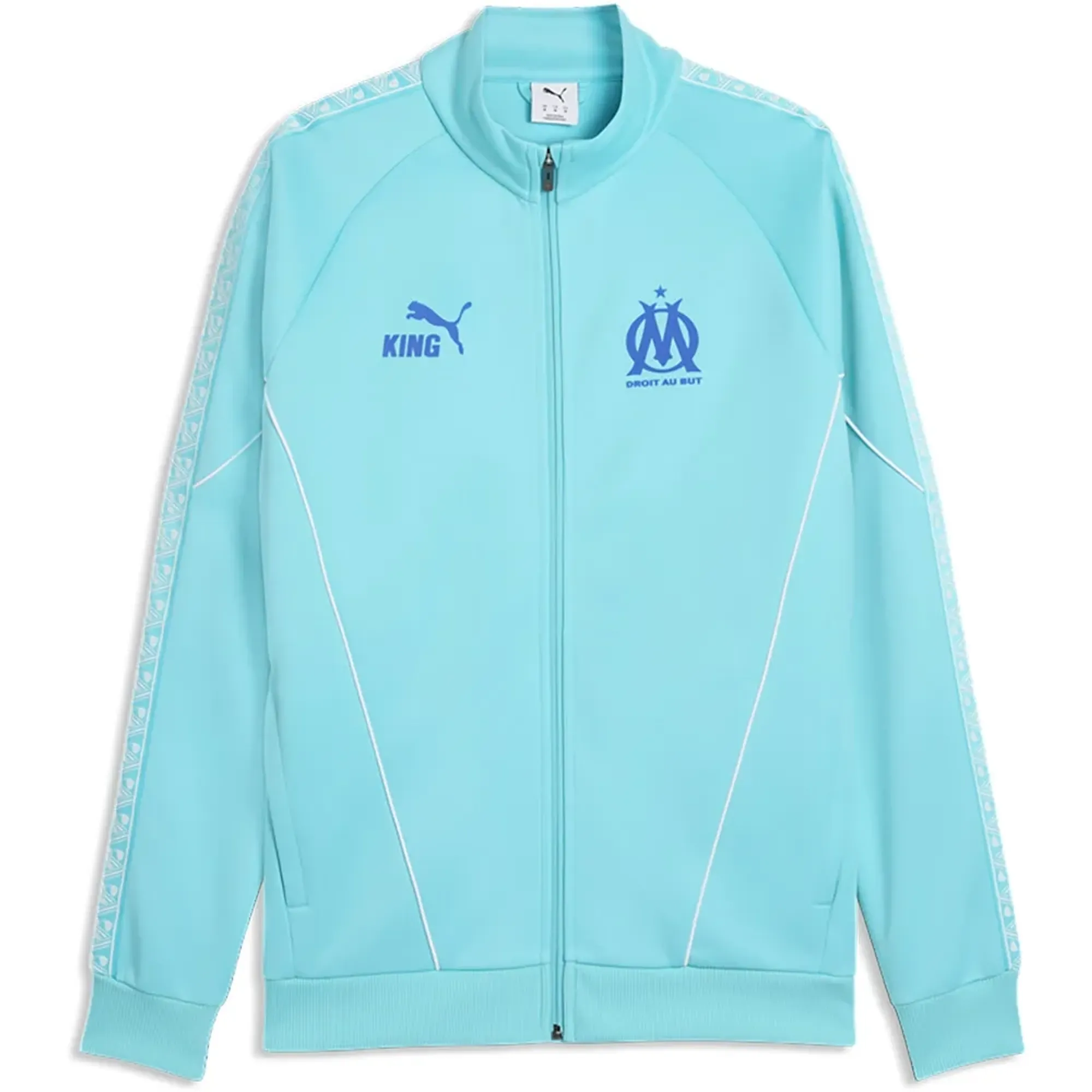 Puma Olympique Marseille King Anthem Full Zip Sweatshirt