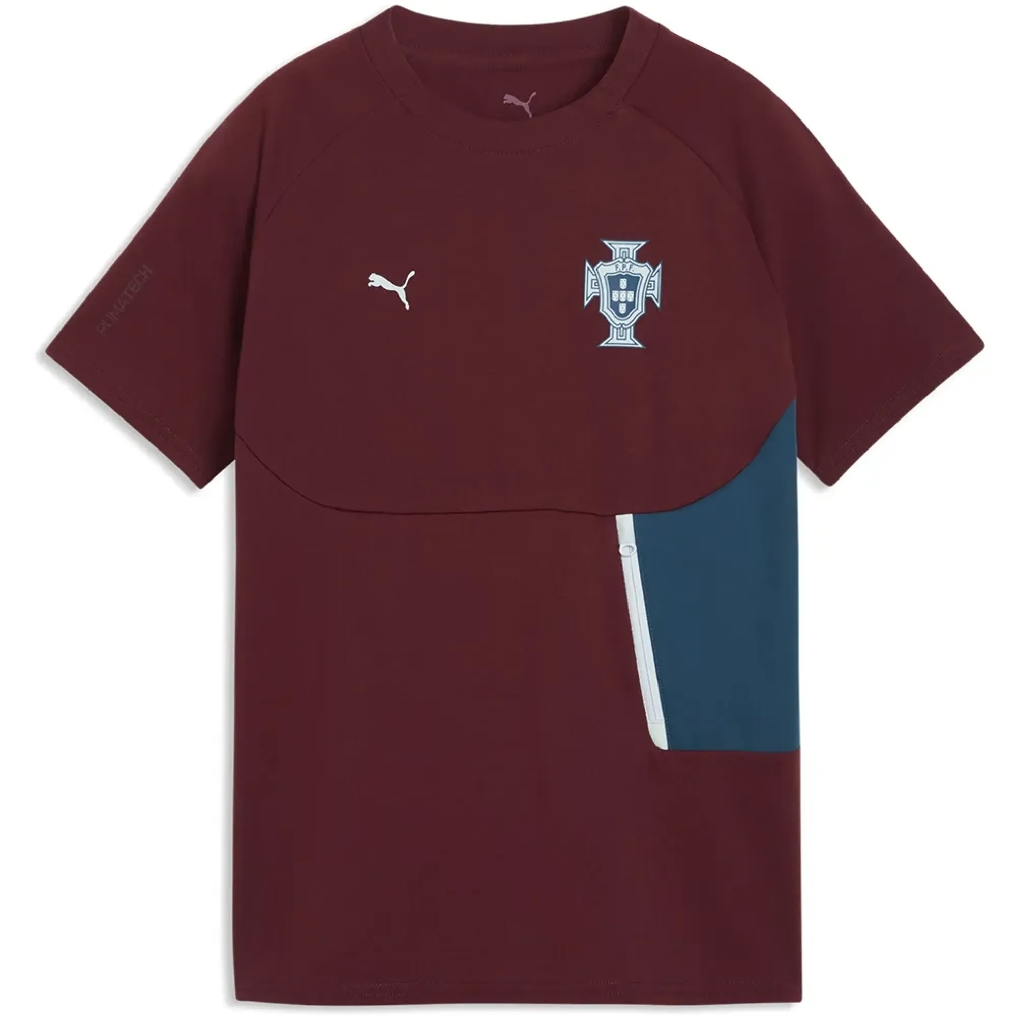 Puma Portugal 25/26 Tech Travel Junior Short Sleeve T-shirt