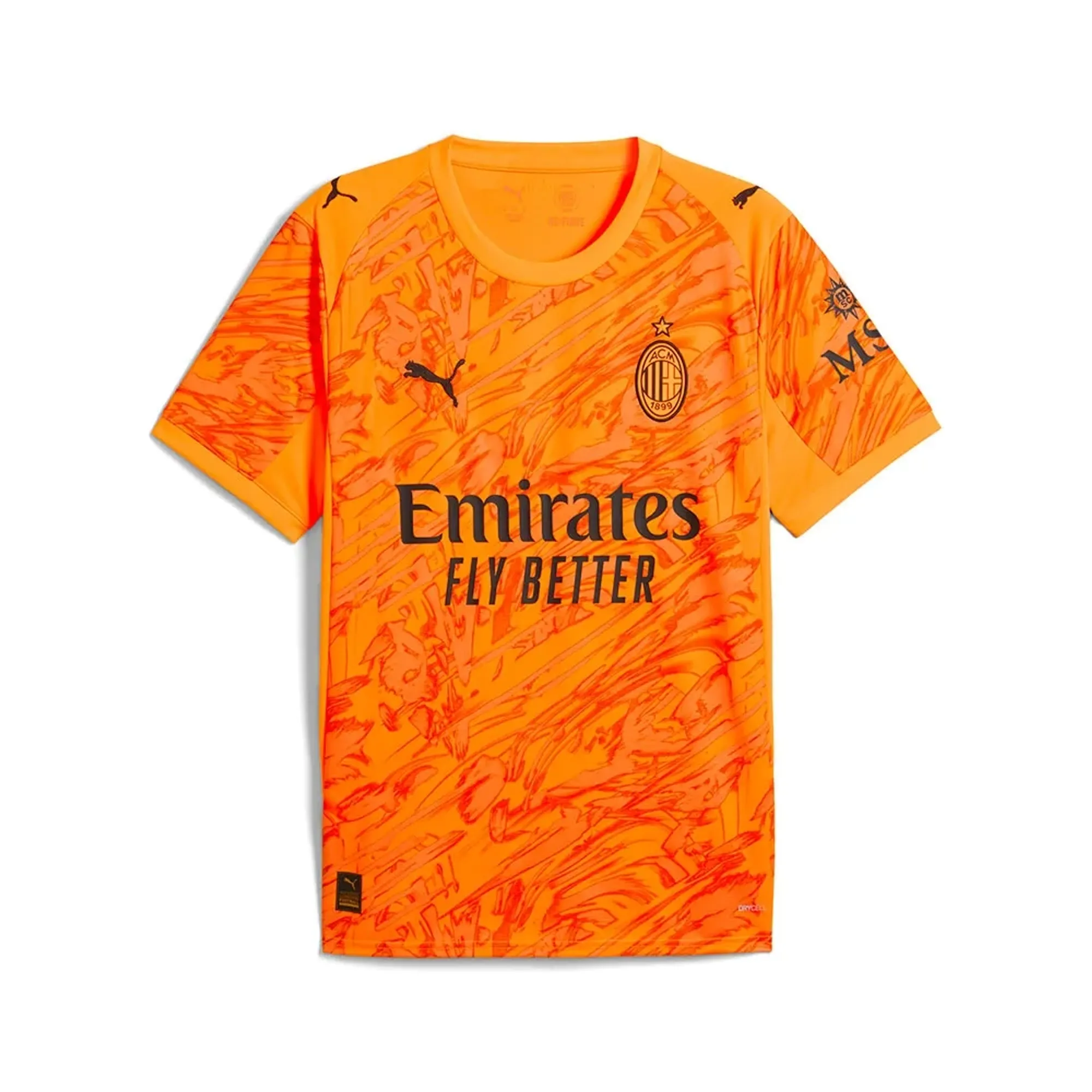Puma Ac Milan 25/26 Replica Goalkeeper Short Sleeve T-shirt