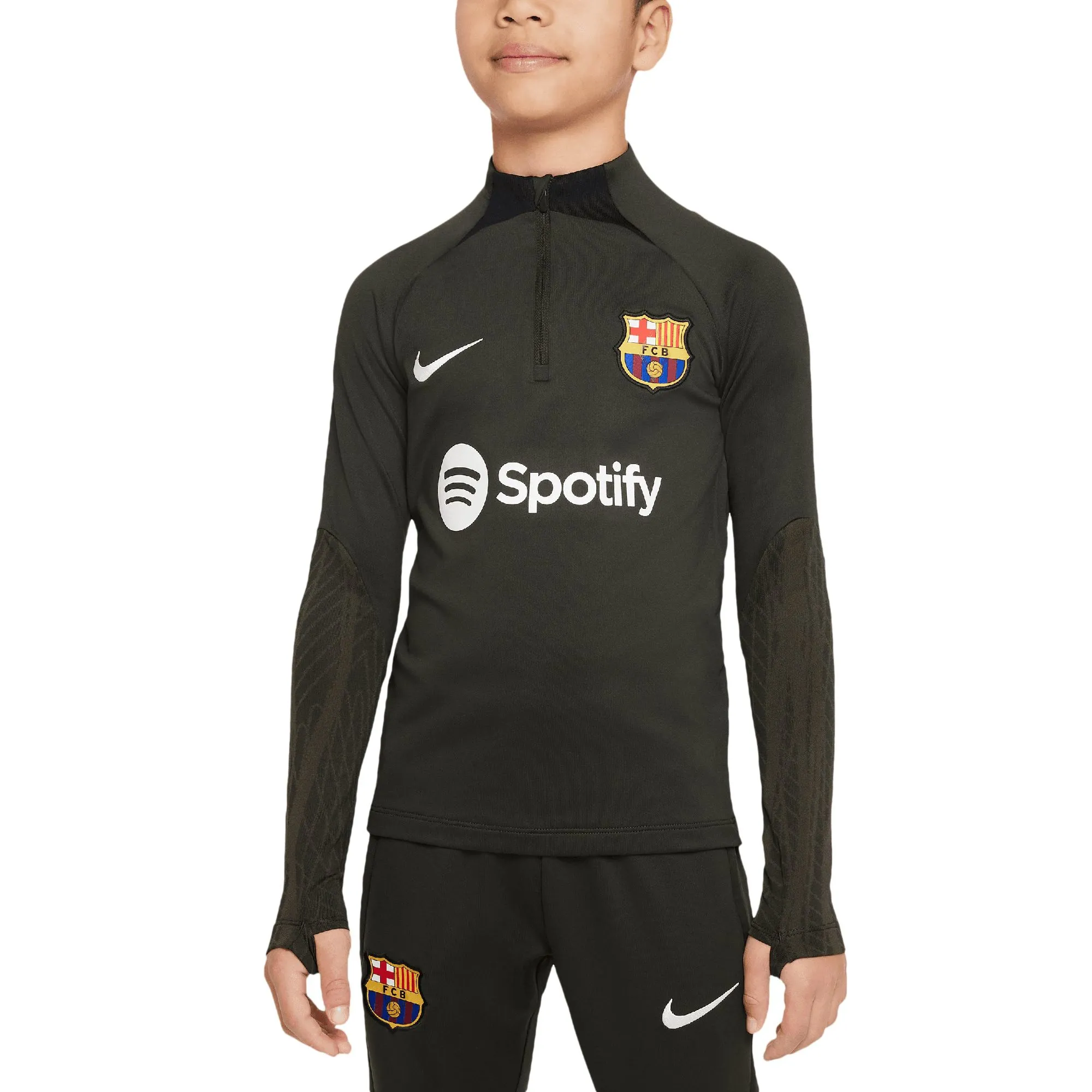 Barcelona Nike Strike Drill Top - Brown - Kids