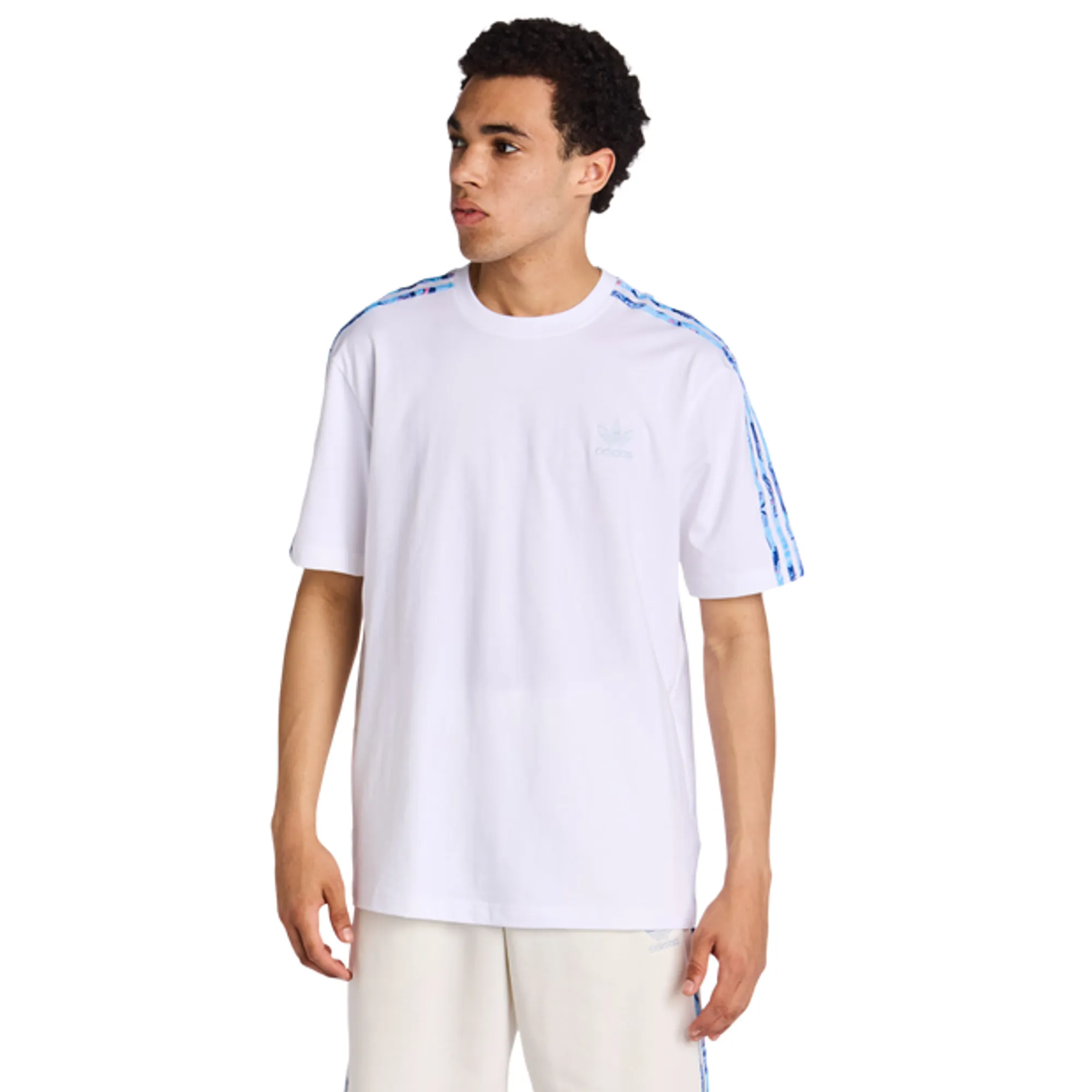 Adidas Summer Prints Men T-Shirts - White