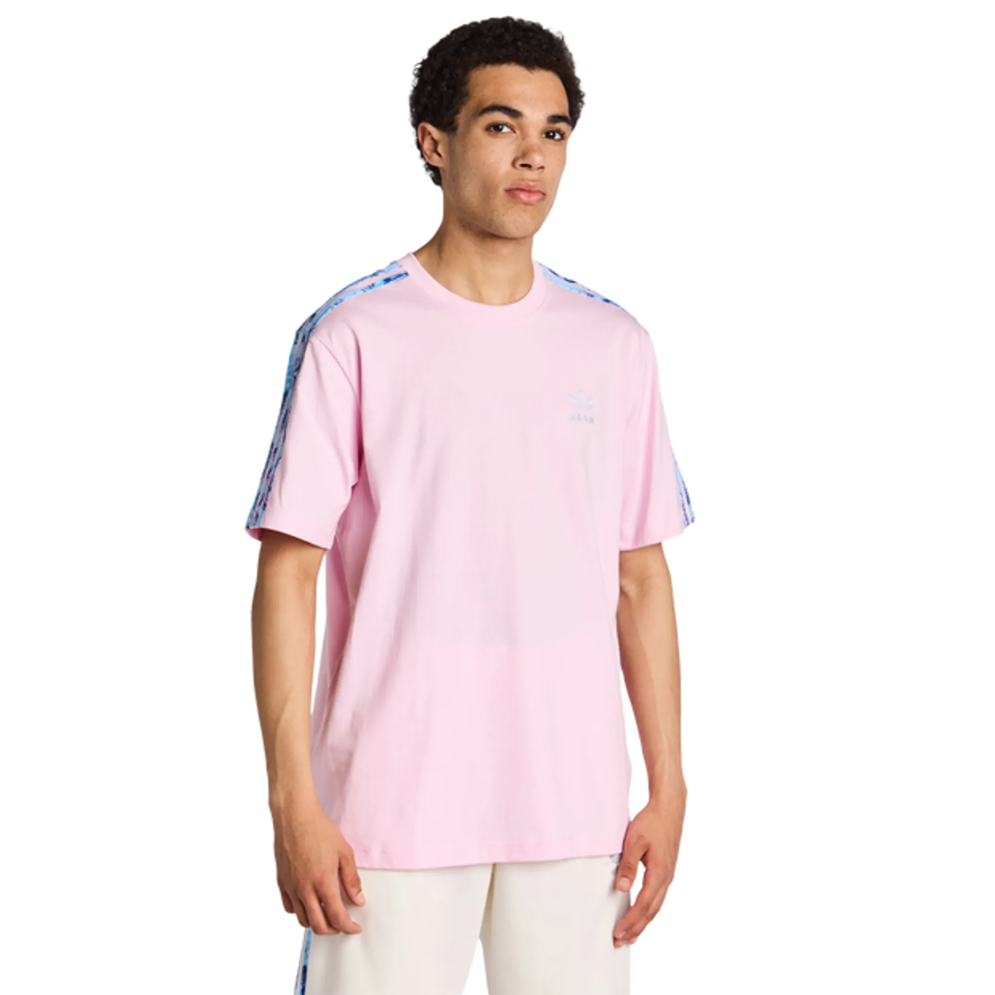 Adidas Summer Prints Men T-Shirts - Pink