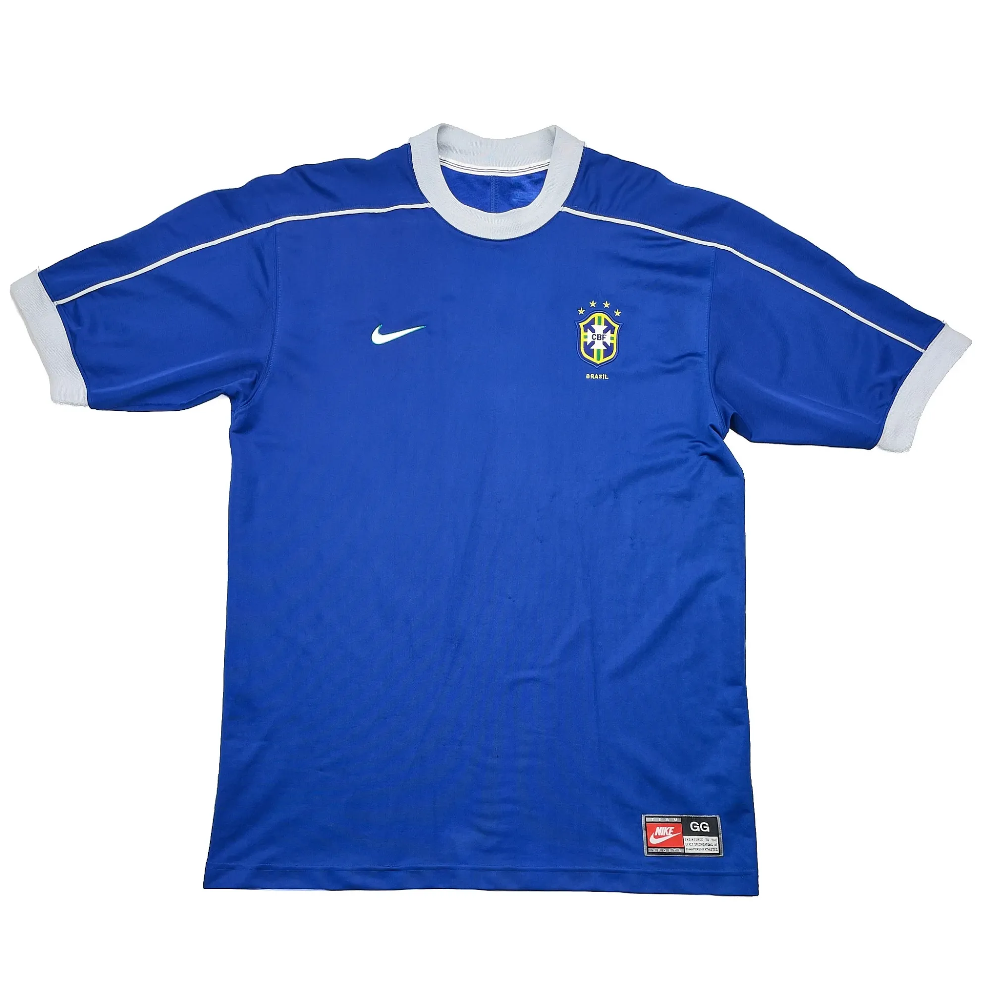 1998/00 Brazil Training Shirt (XL) Nike | Cult Kits