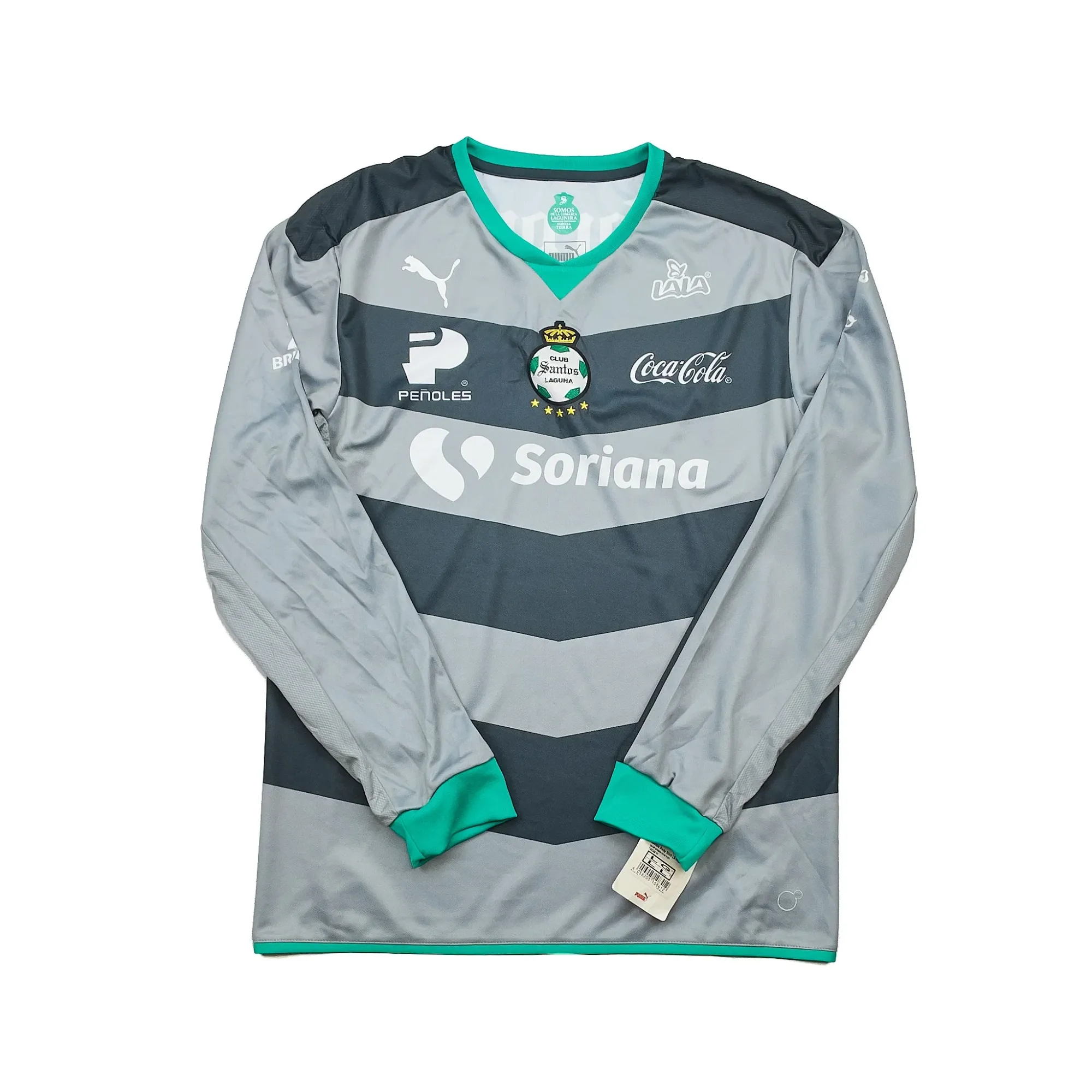 2015/16 Santos Laguna *BNWT* L/S Away Shirt (L) Puma | Cult Kits