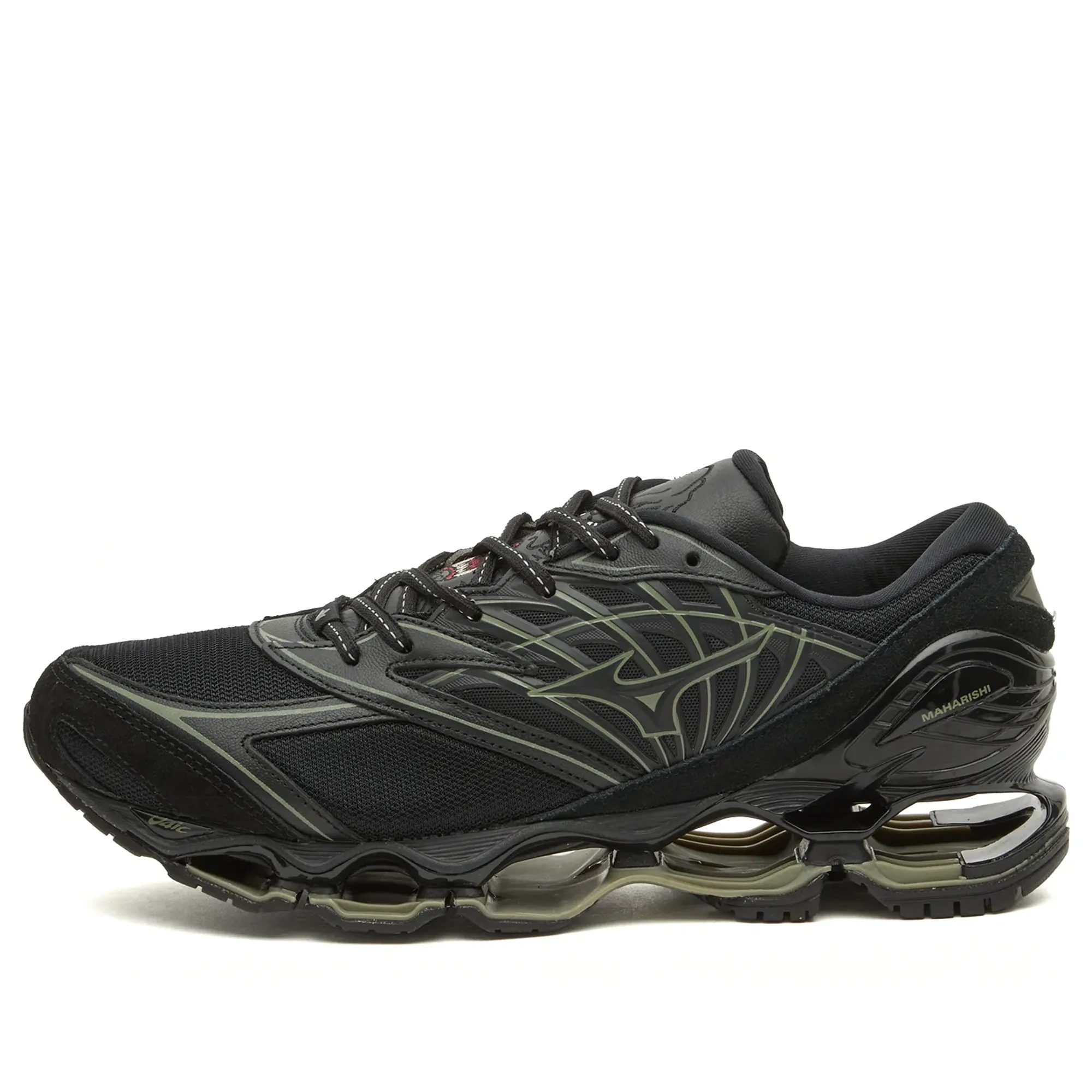 Mizuno Men's x Maharishi Wave Prophecy LS Sneaker Black