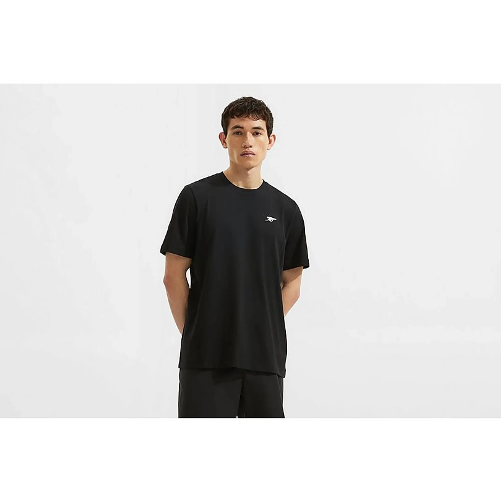 Arsenal adidas Golf Blank T-Shirt, Black