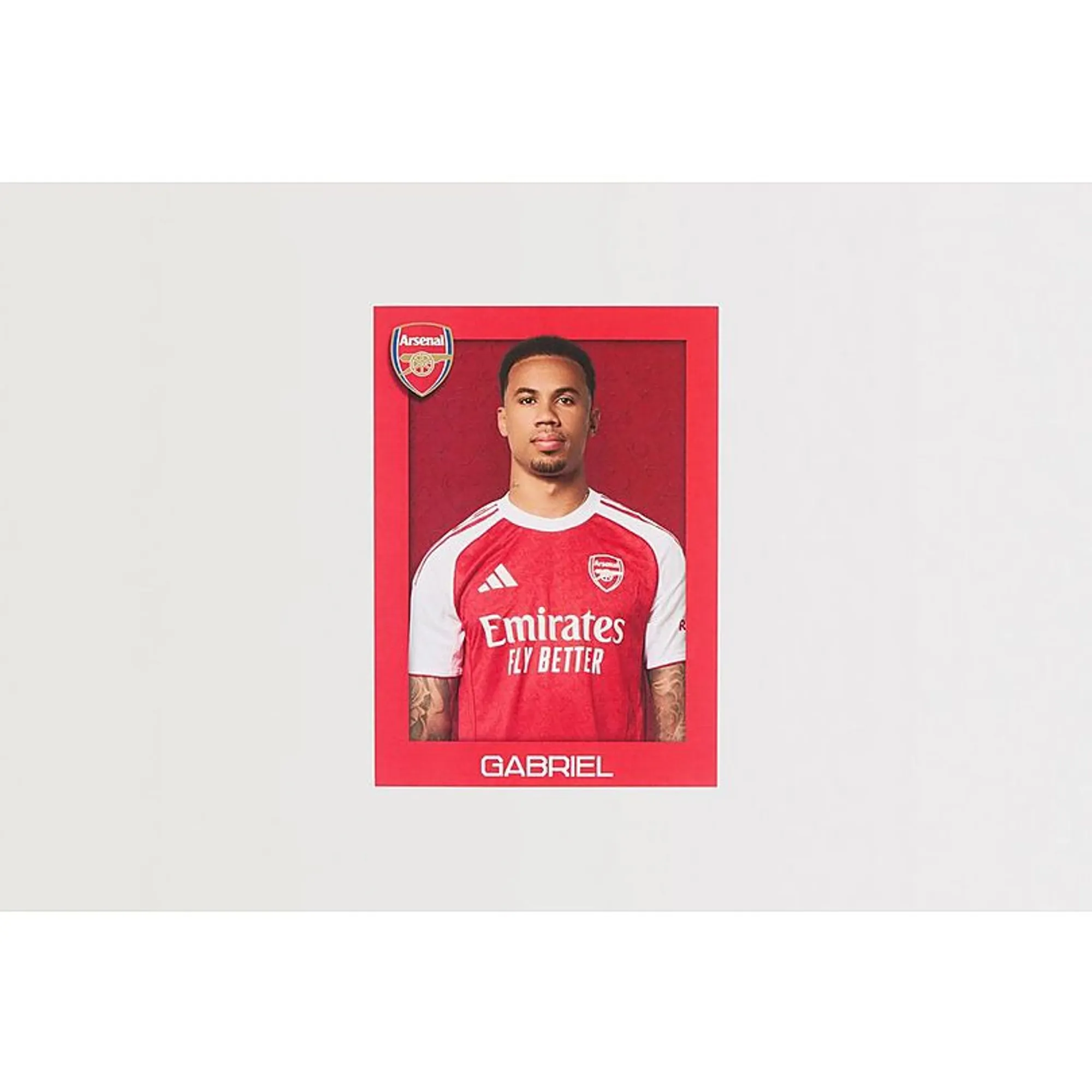 Arsenal Gabriel Photo Card, Multicolor