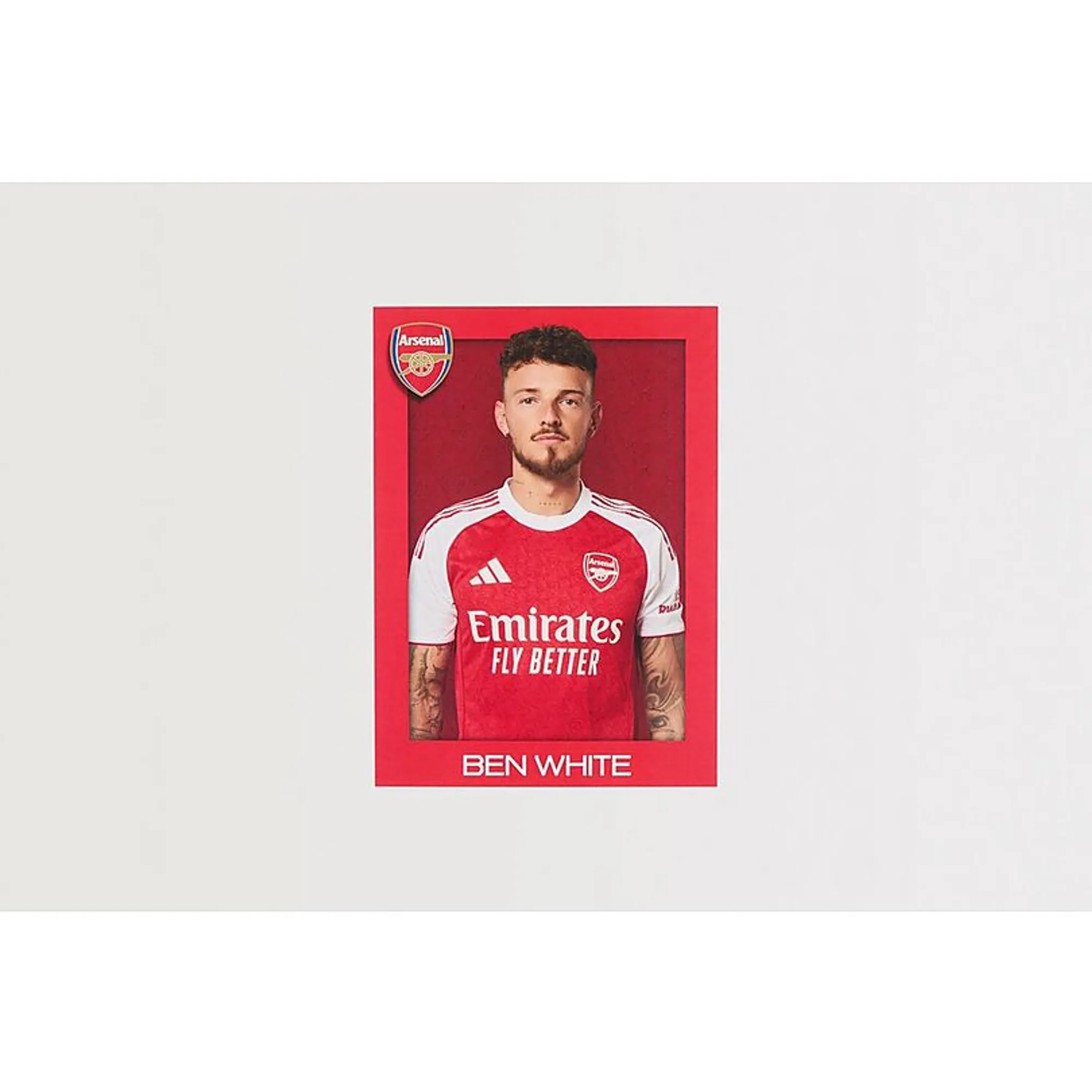 Arsenal Ben White Photo Card, Multicolor