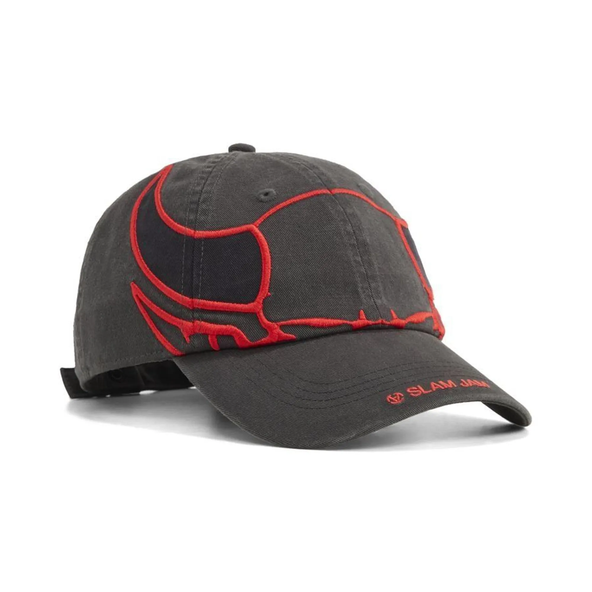 Milan X Slam Jam Cap - Black/For All Time Red - ['Black']