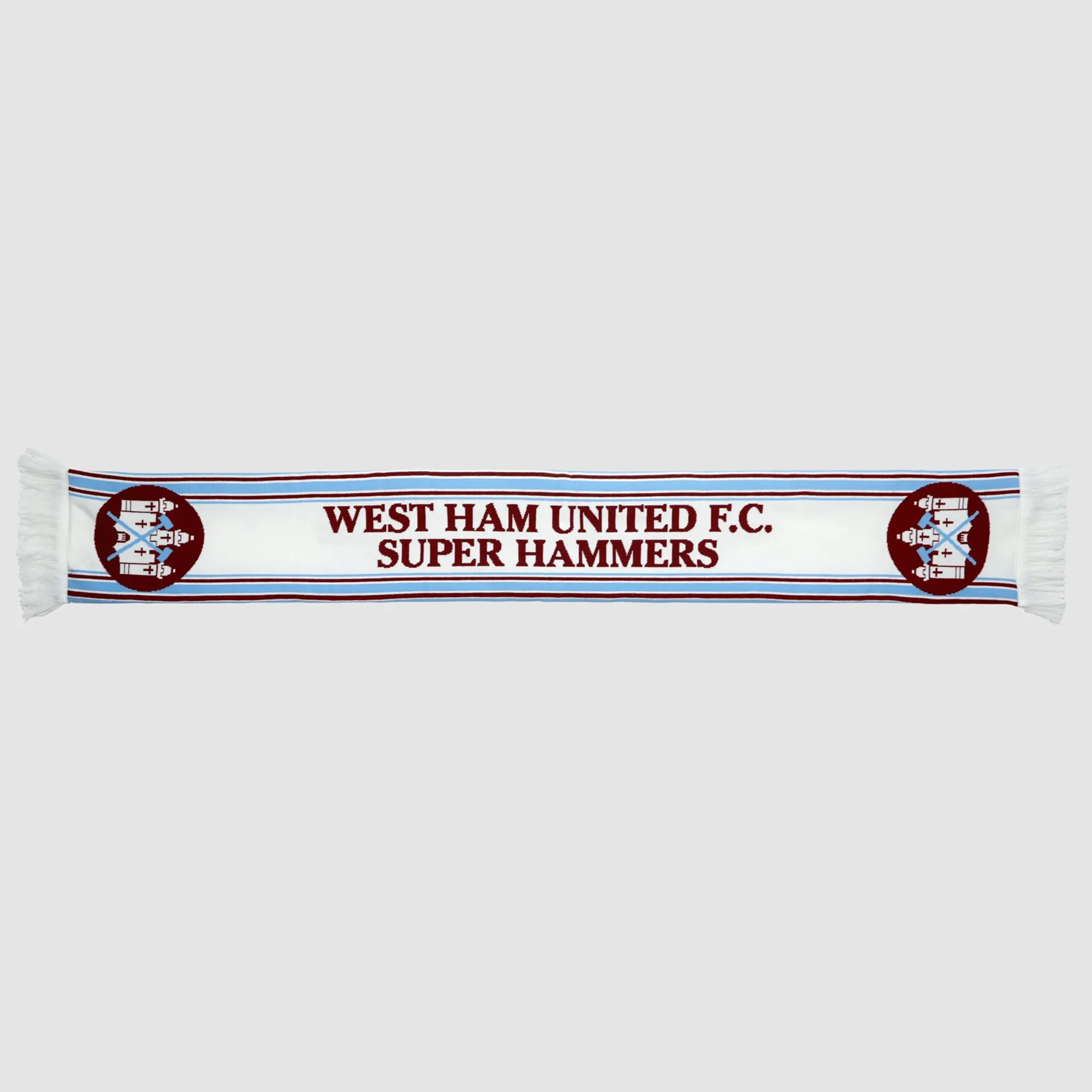 West Ham Super Hammers Retro Scarf