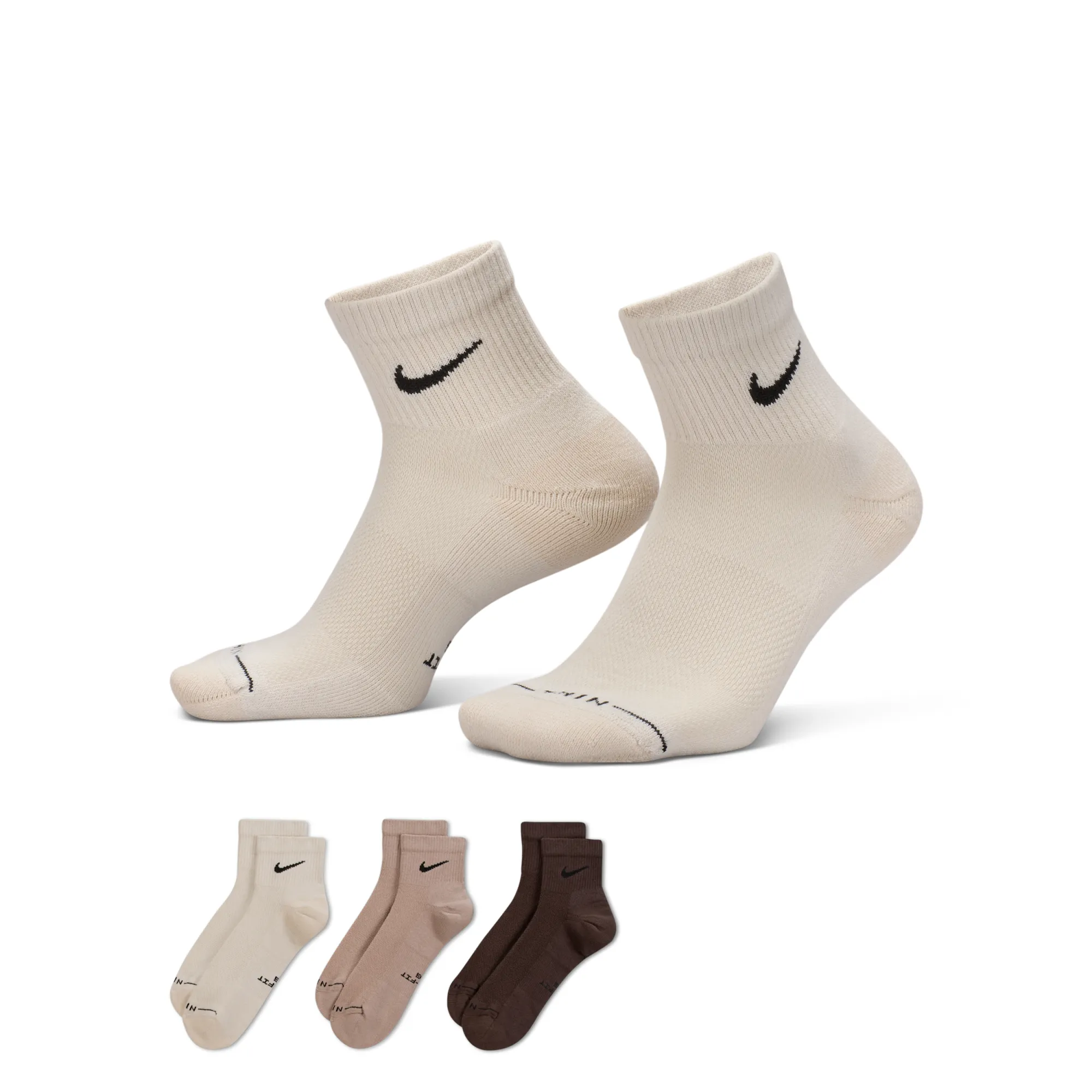 Nike Everyday Elevated Ankle Socks - Multi-Colour
