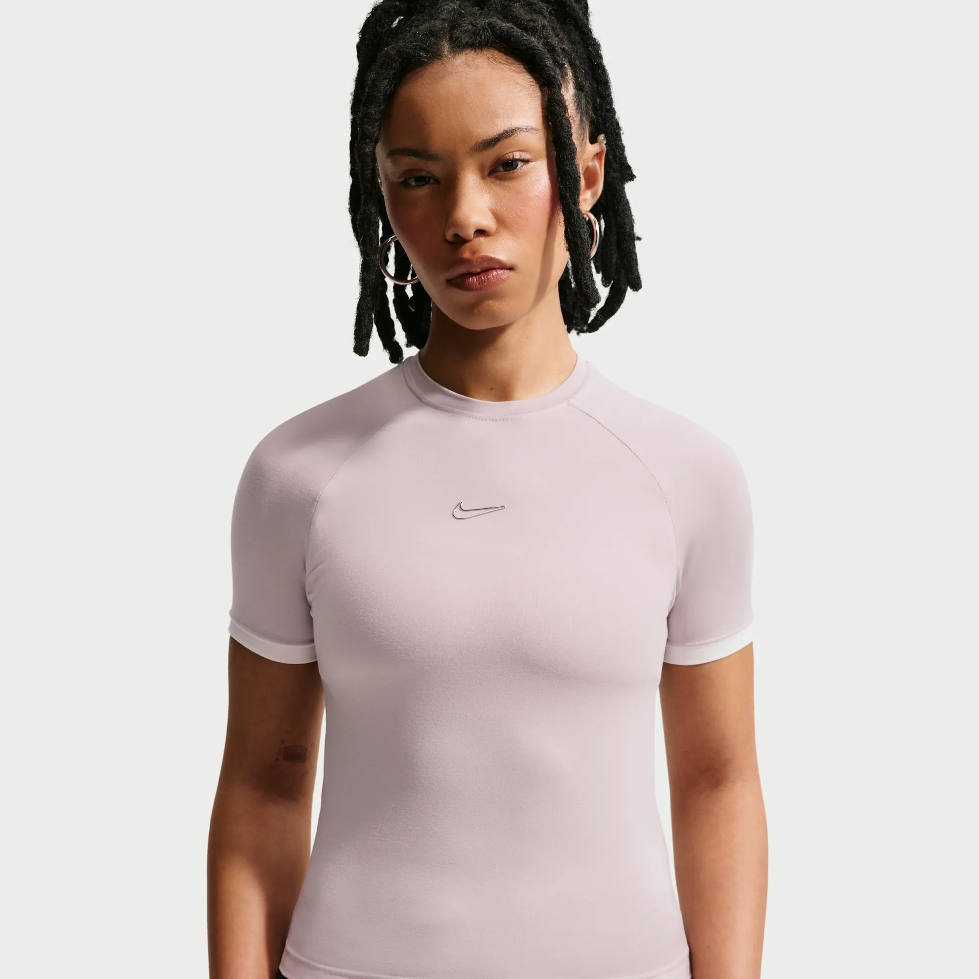 Nike Women's Slim Short-Sleeve Top - Purple