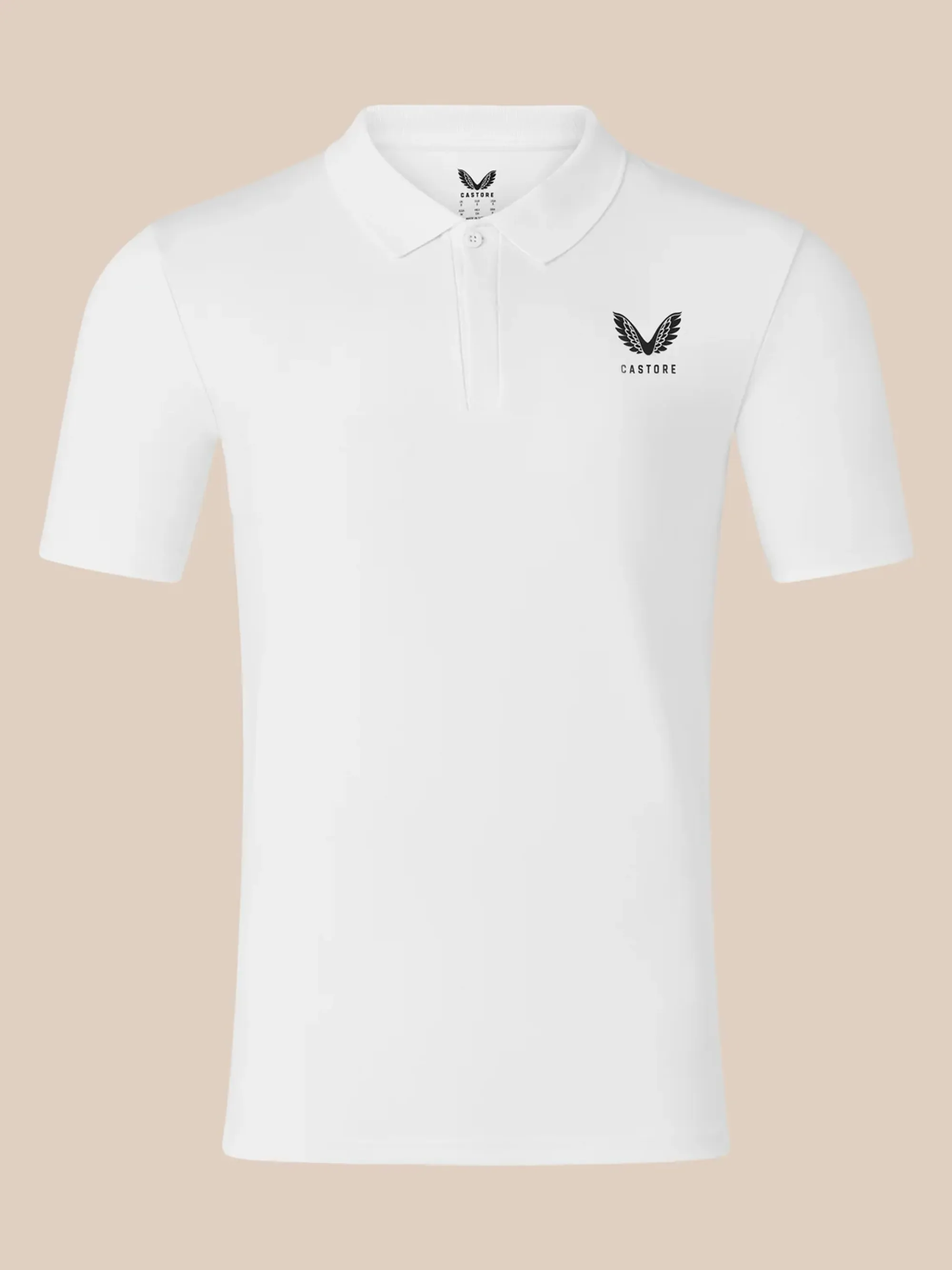 Castore Short Sleeve Men's Polo - Black