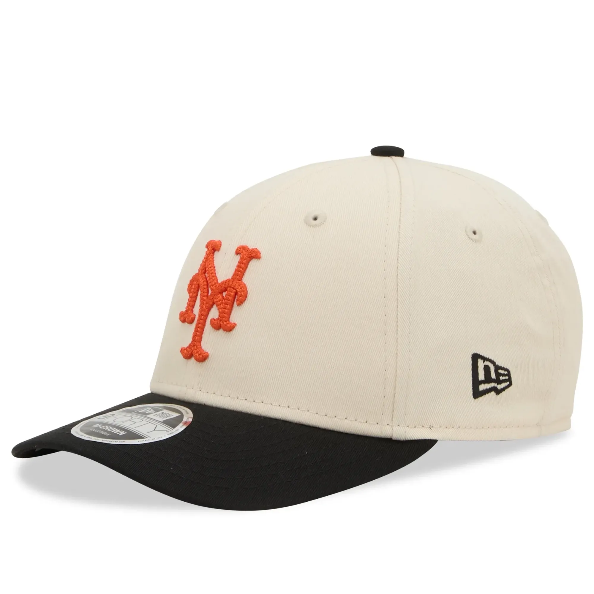 New Era Cap New Era Ny Mets 9Forty Cap in Cream/Navy Blue