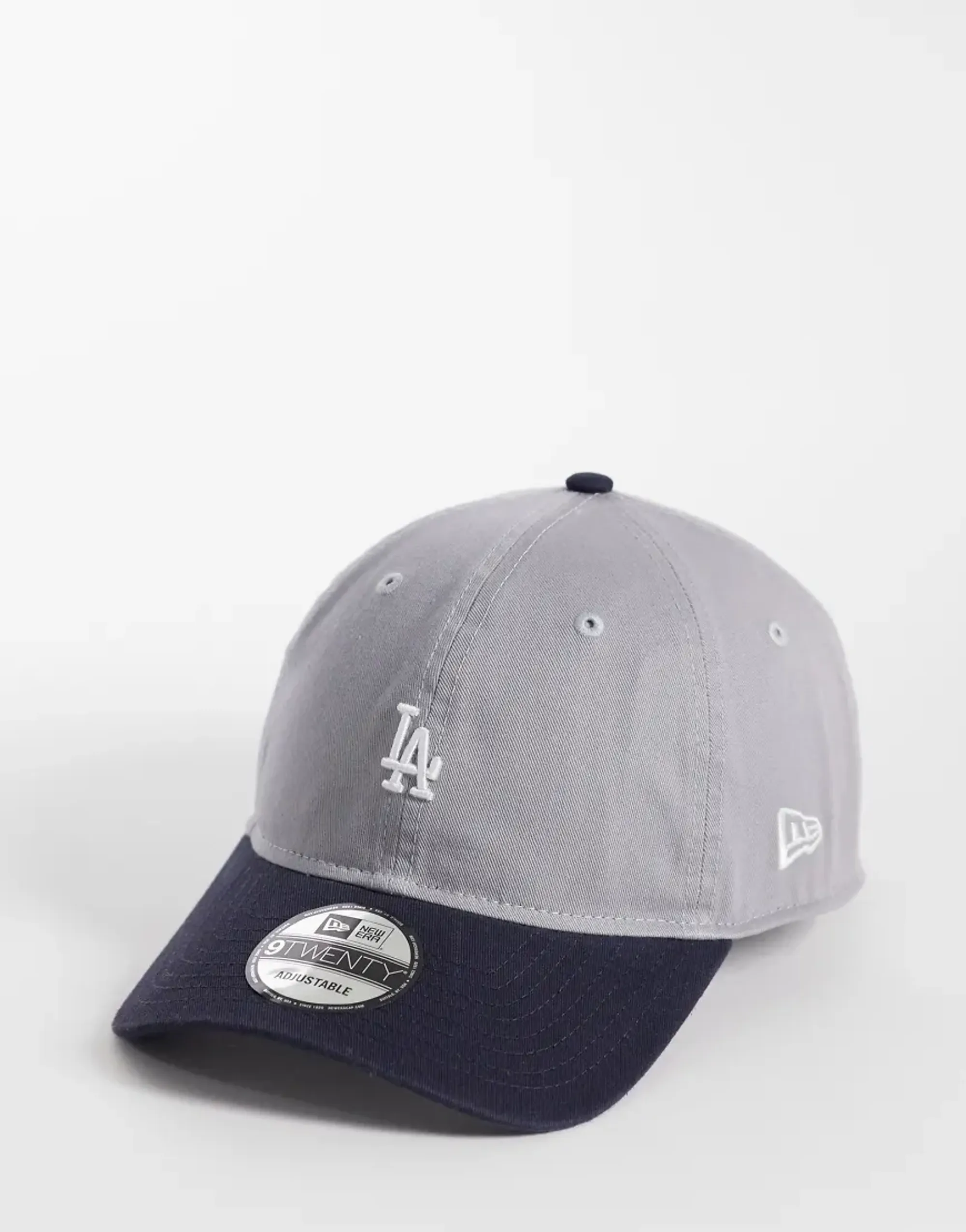New Era Cap New Era La Dodgers 9Twenty Mini Logo Contrast Peak Cap In Multi