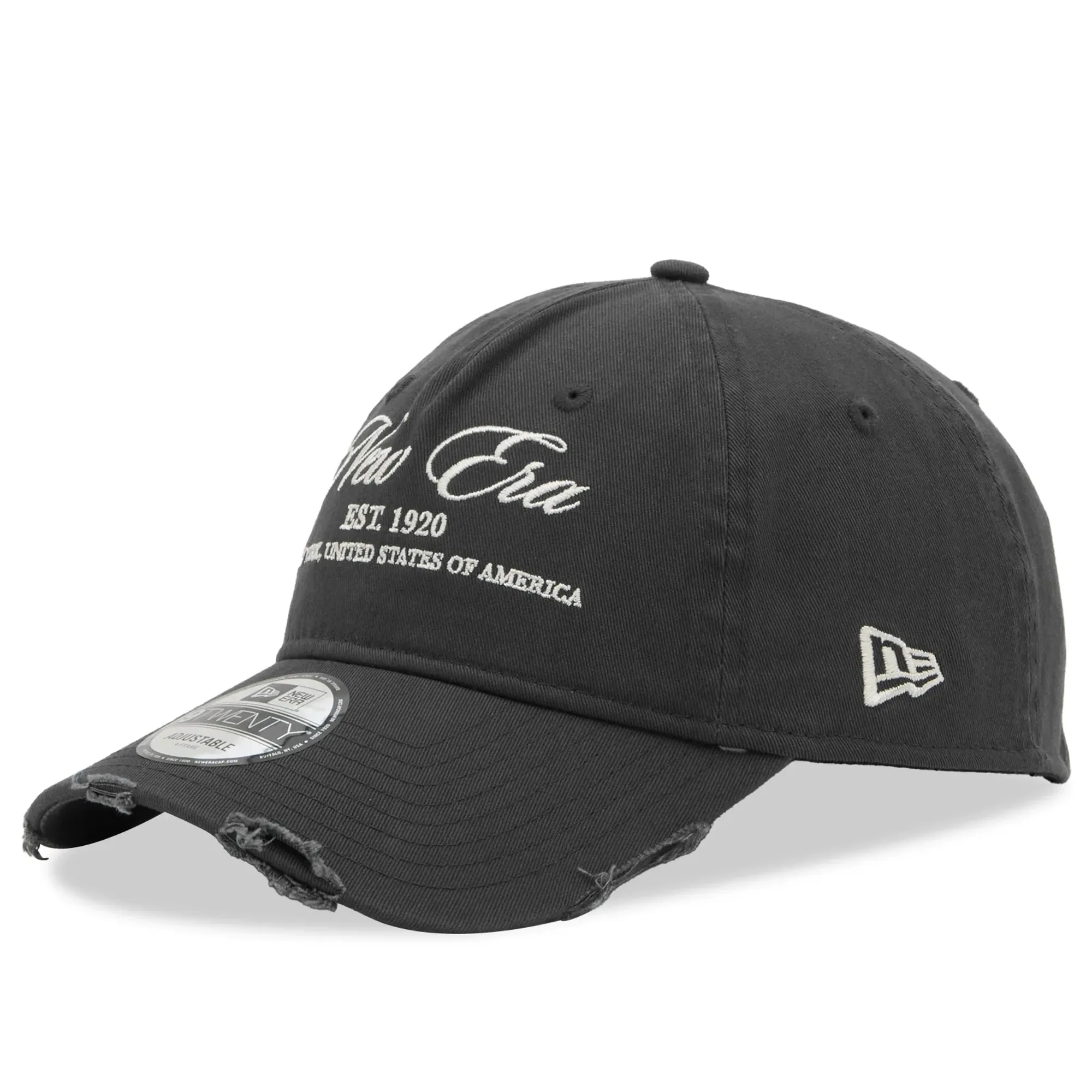 New Era Cap New Era Script 9TWENTY Cap - Black