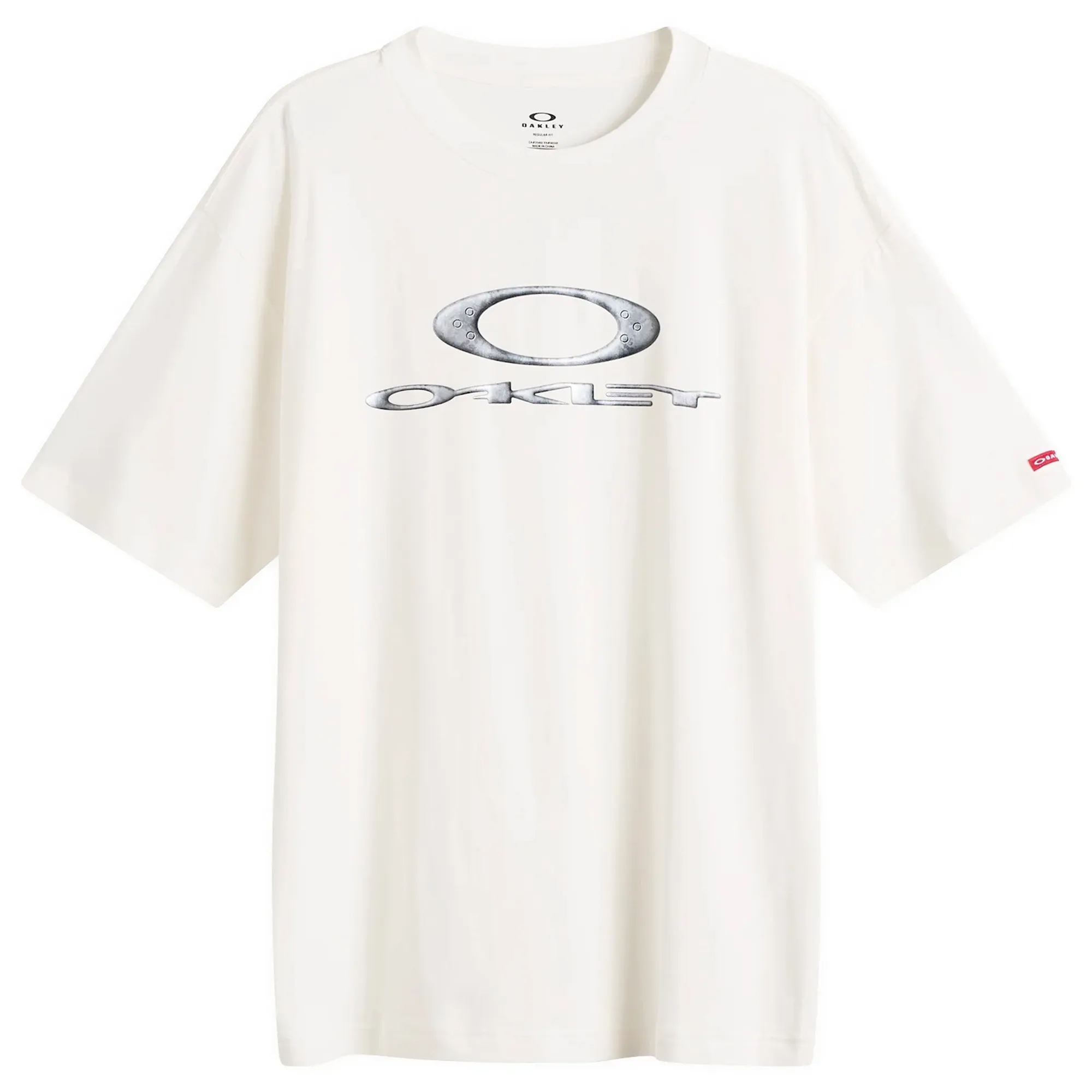 Oakley Men's New Retro T-Shirt X-Metal 3.0 Ceramic White