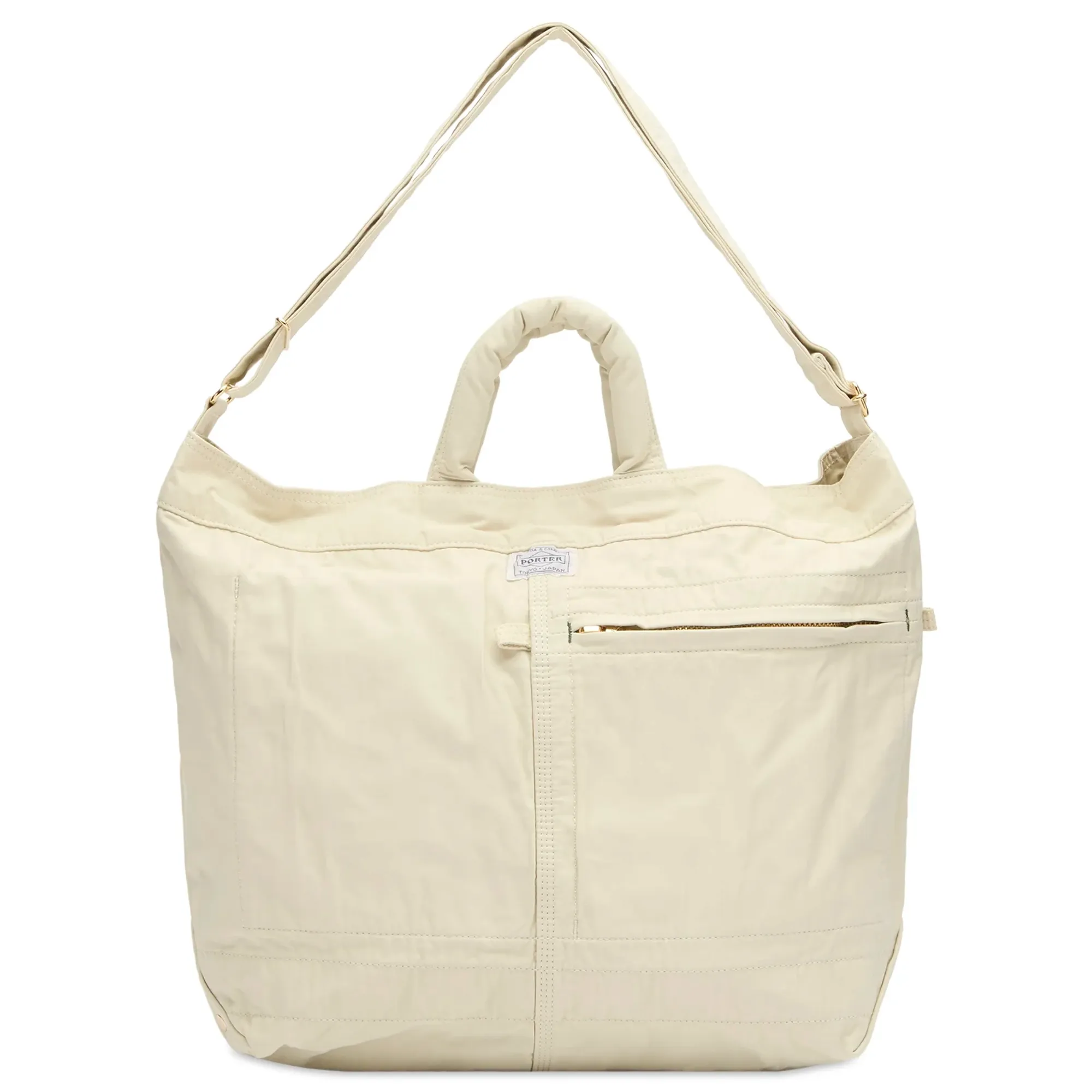 Porter-Yoshida & Co. Mile 2-Way Shoulder Bag Off-White
