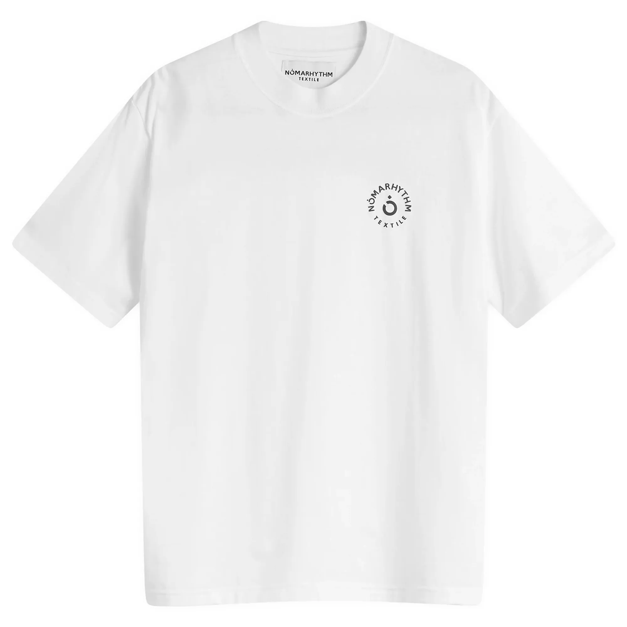 NOMARHYTHM TEXTILE Men's Logo T-Shirt White