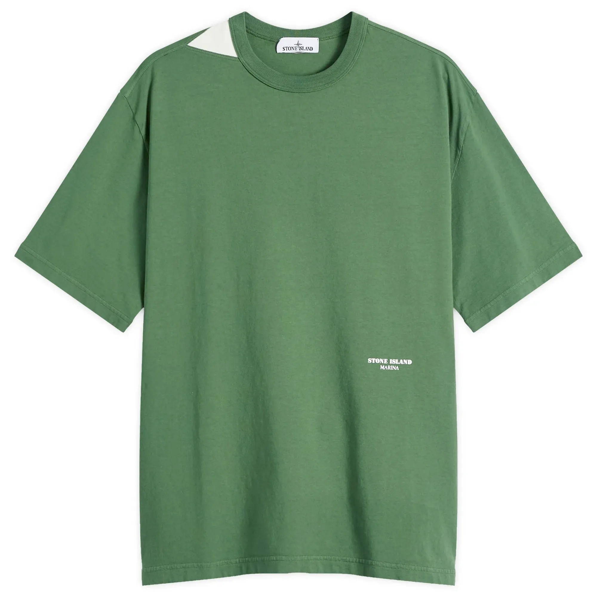 Stone Island Men's Marina Small Logo T-Shirt Quartz Green