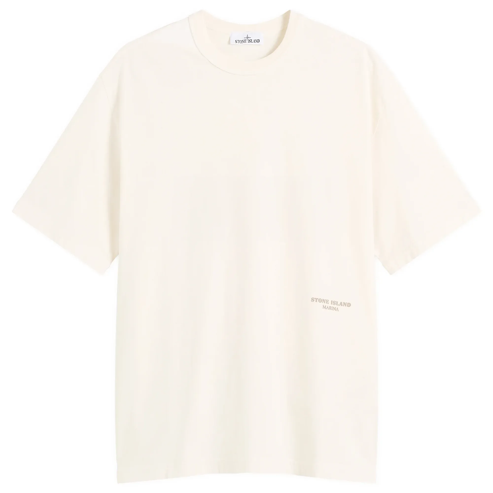 Stone Island Men's Marina Small Logo T-Shirt Ivory