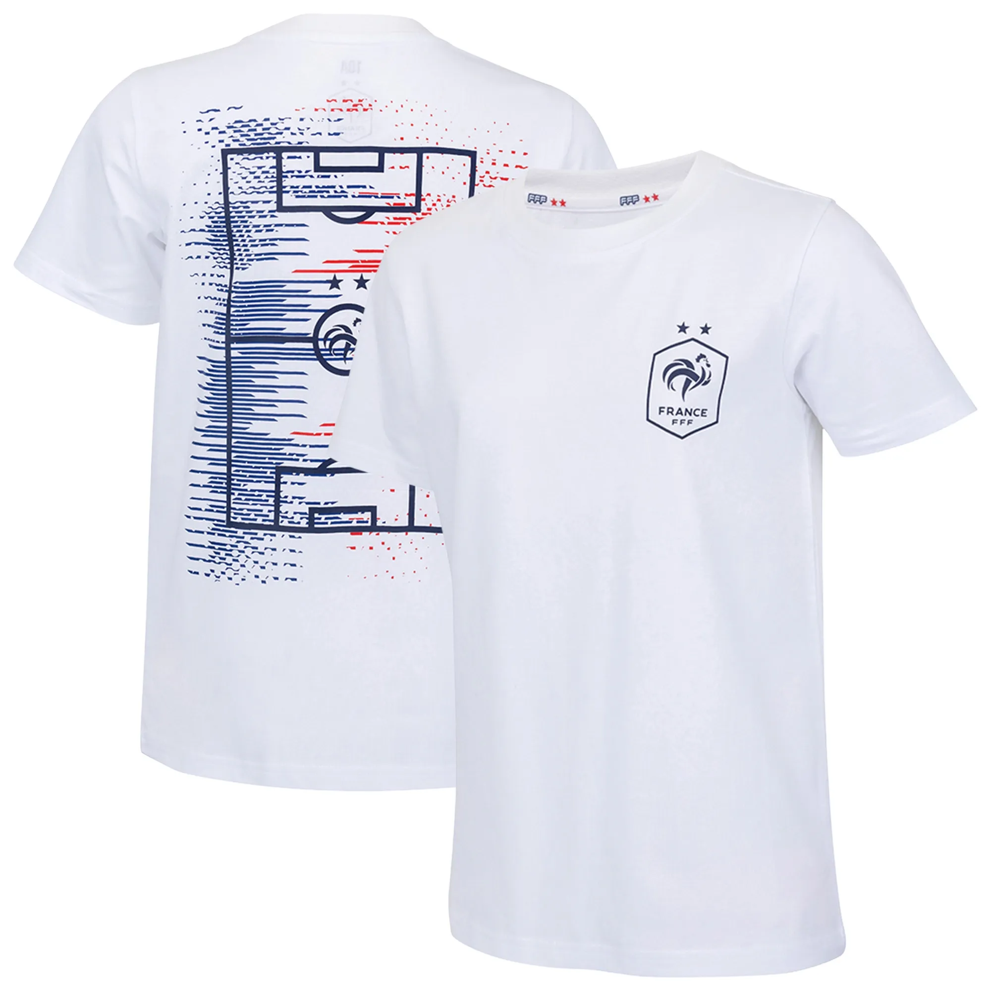 France Graphic T-Shirt - White - Kids