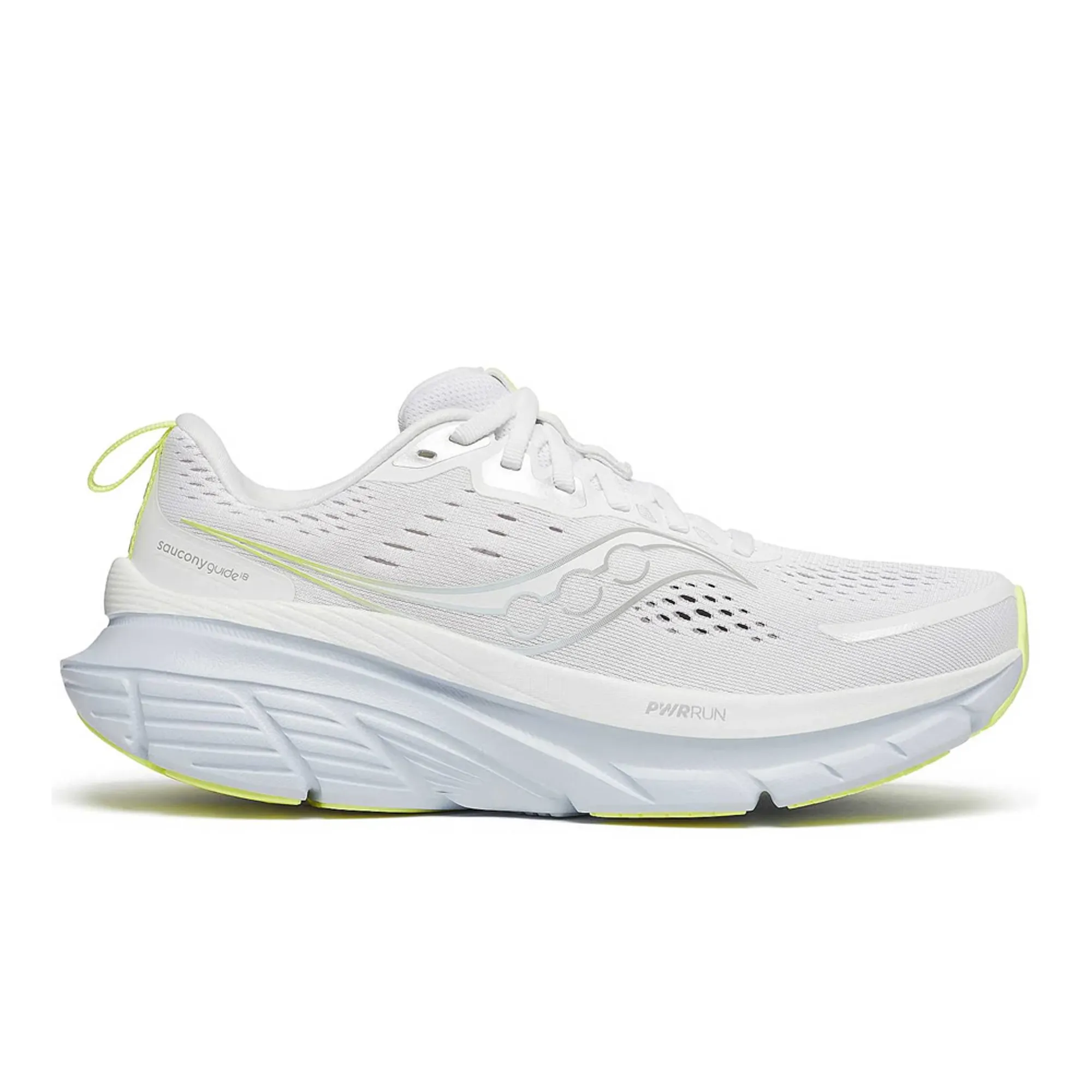 Saucony - Guide 18 Wide in White