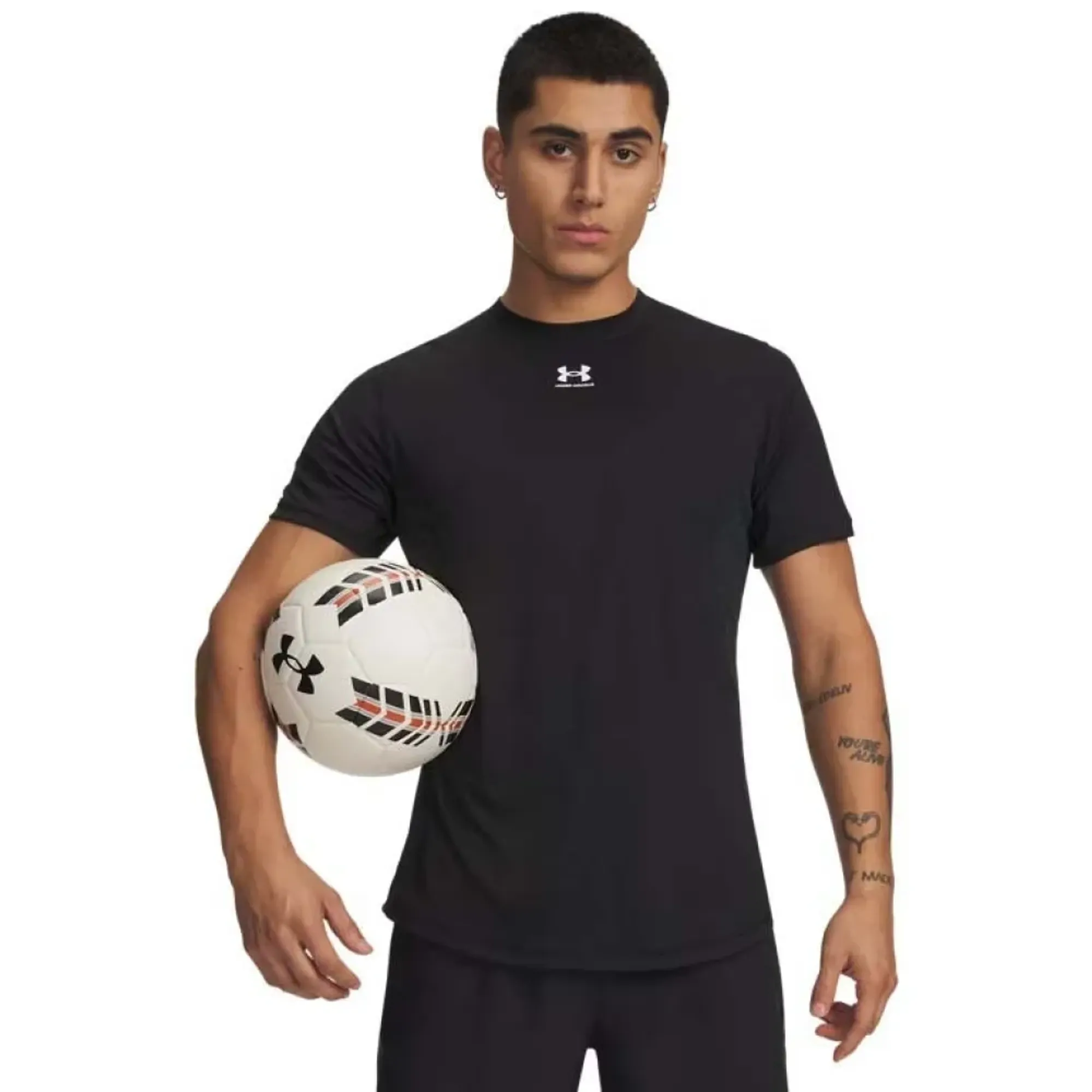 Under Armour  Challenger Pro Printed Men's Short Sleeve Ultimate Black / White L