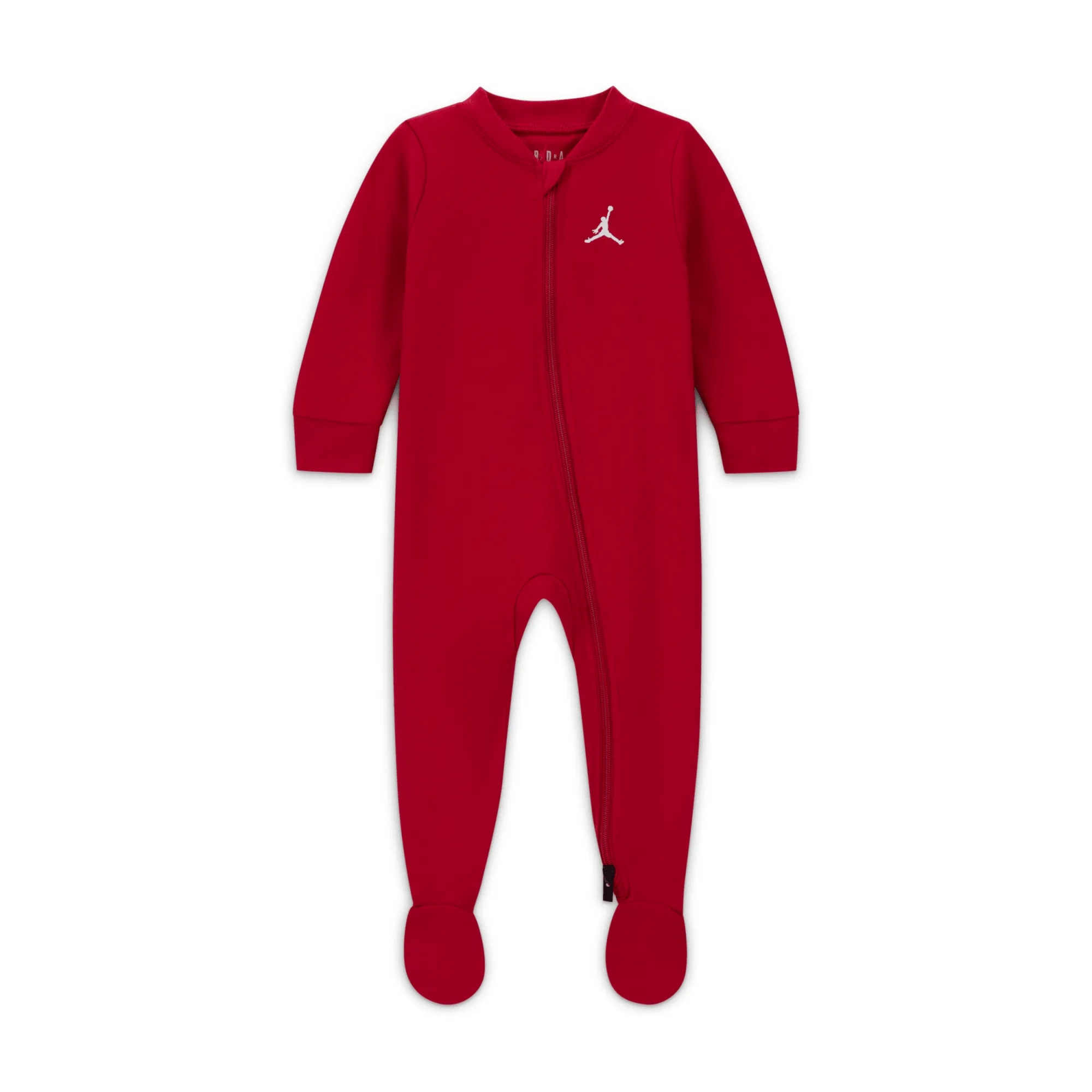 Nike Jordan Baby (0–9M) Jumpman Footed Overalls - Red - Cotton