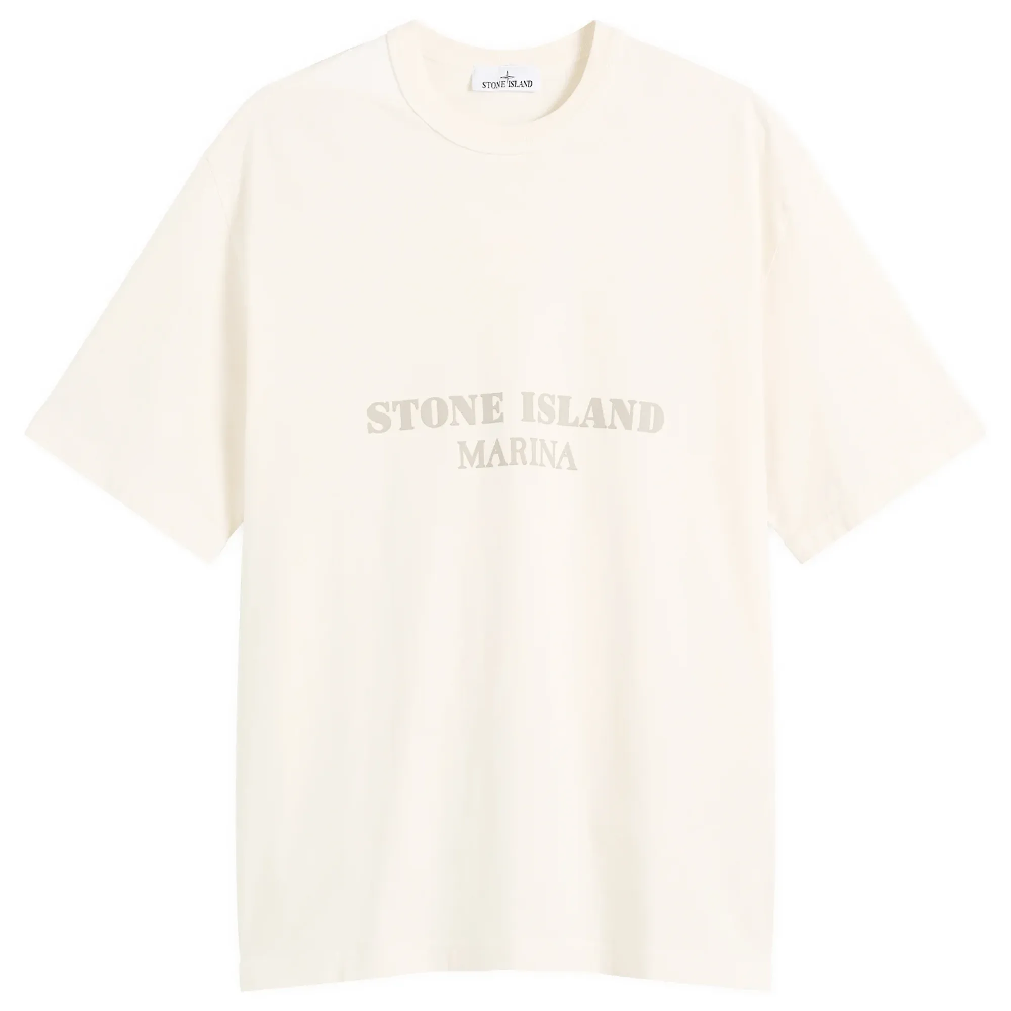 Stone Island Men's Marina Logo T-Shirt Ivory