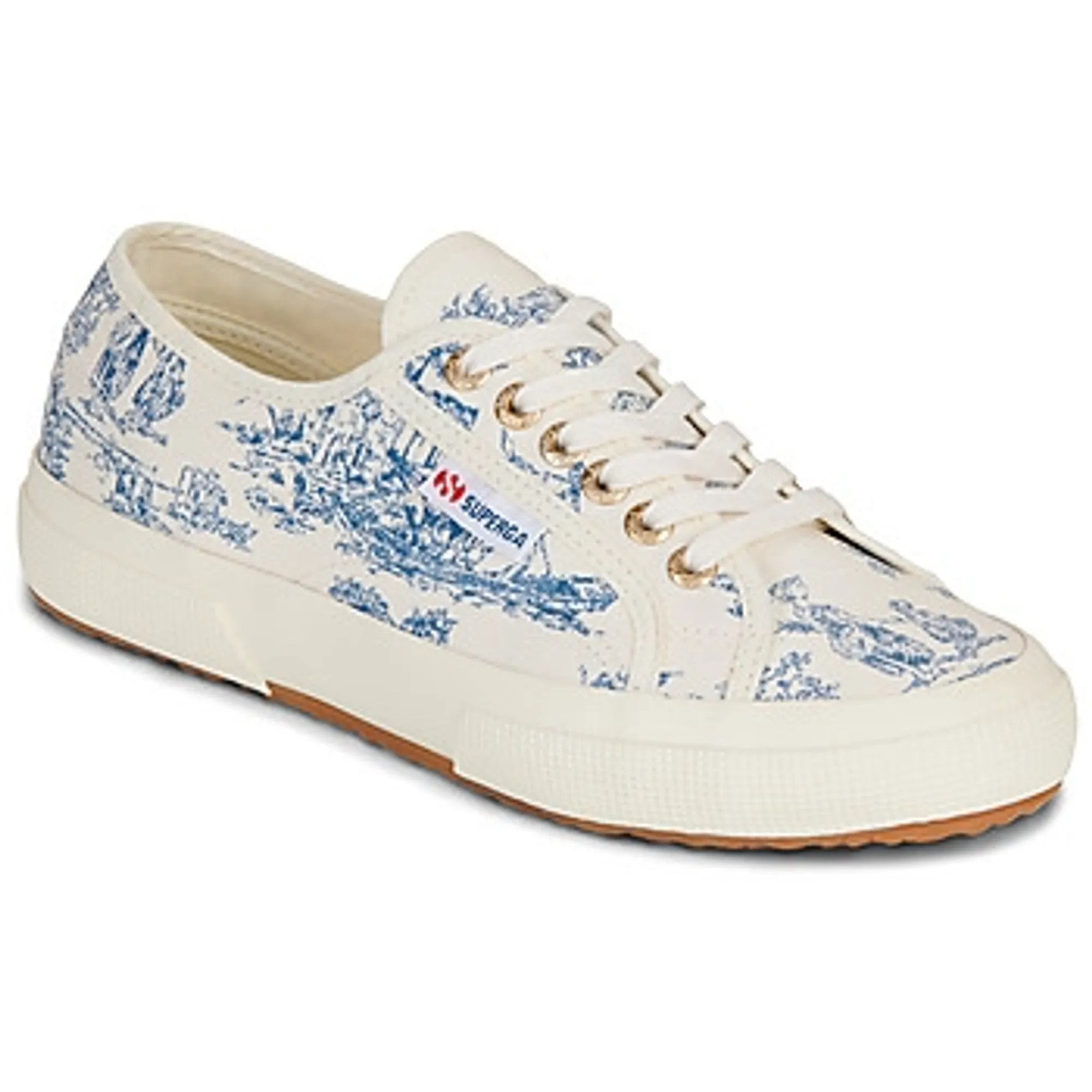 Superga  2750 TOILE DE JOUTE  women's Shoes (Trainers) in Beige