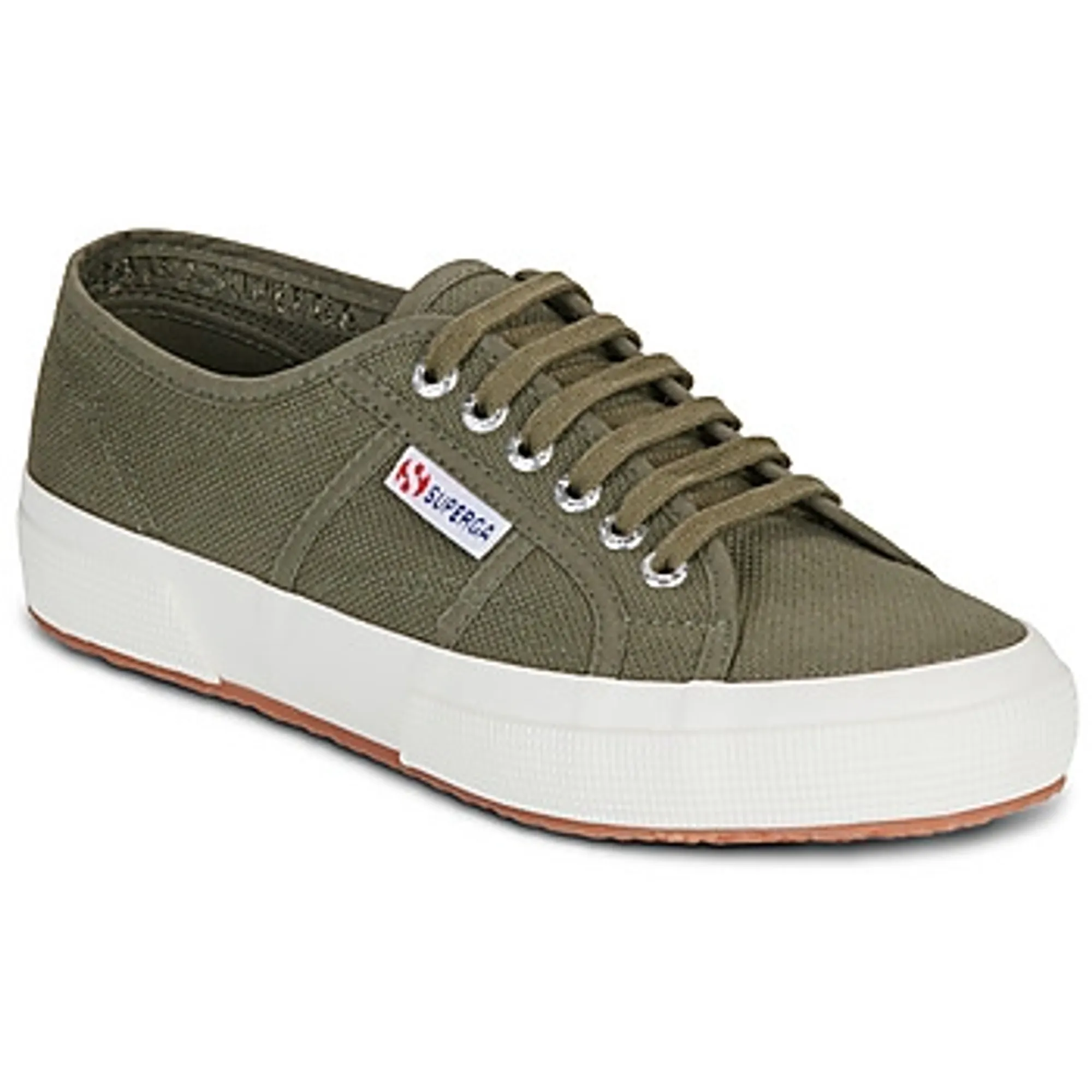 Superga  2750 COTU CLASSIC  men's Shoes (Trainers) in Kaki