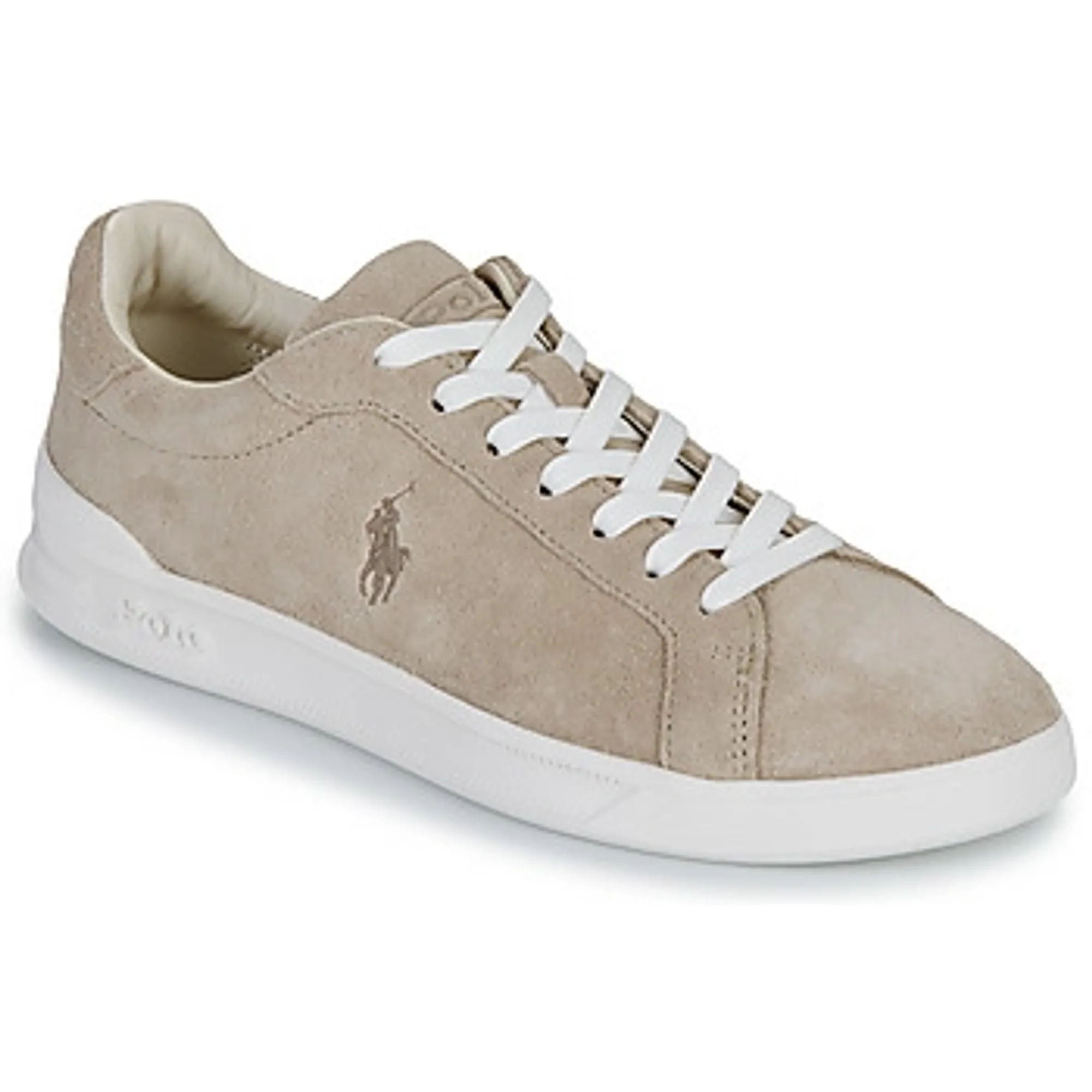 Polo Ralph Lauren  HERITAGE COURT  men's Shoes (Trainers) in Beige